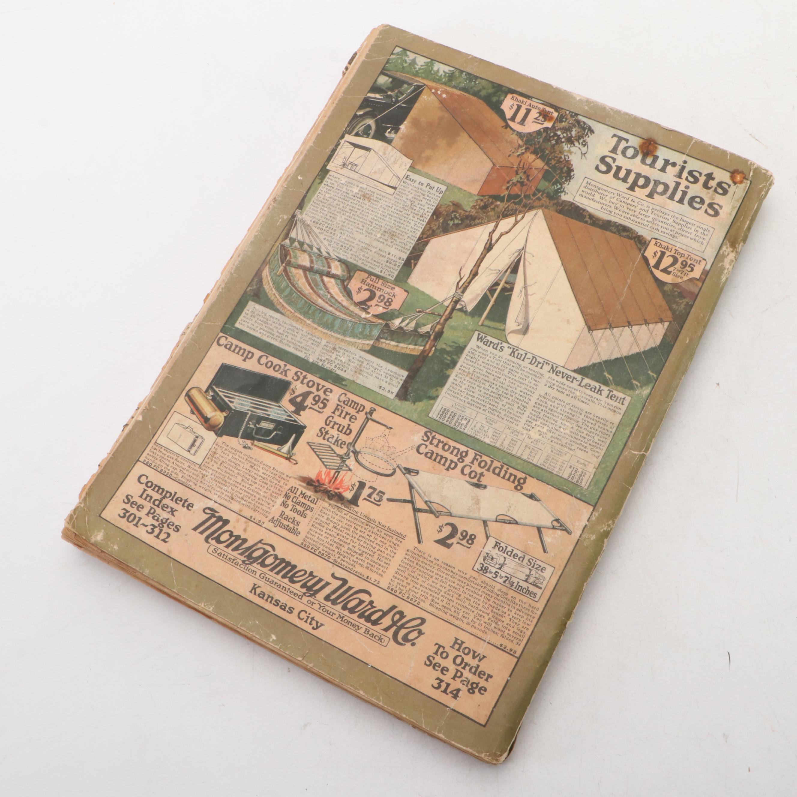 King Features Vintage Comic Books with Montgomery & Ward 1924 Catalogue