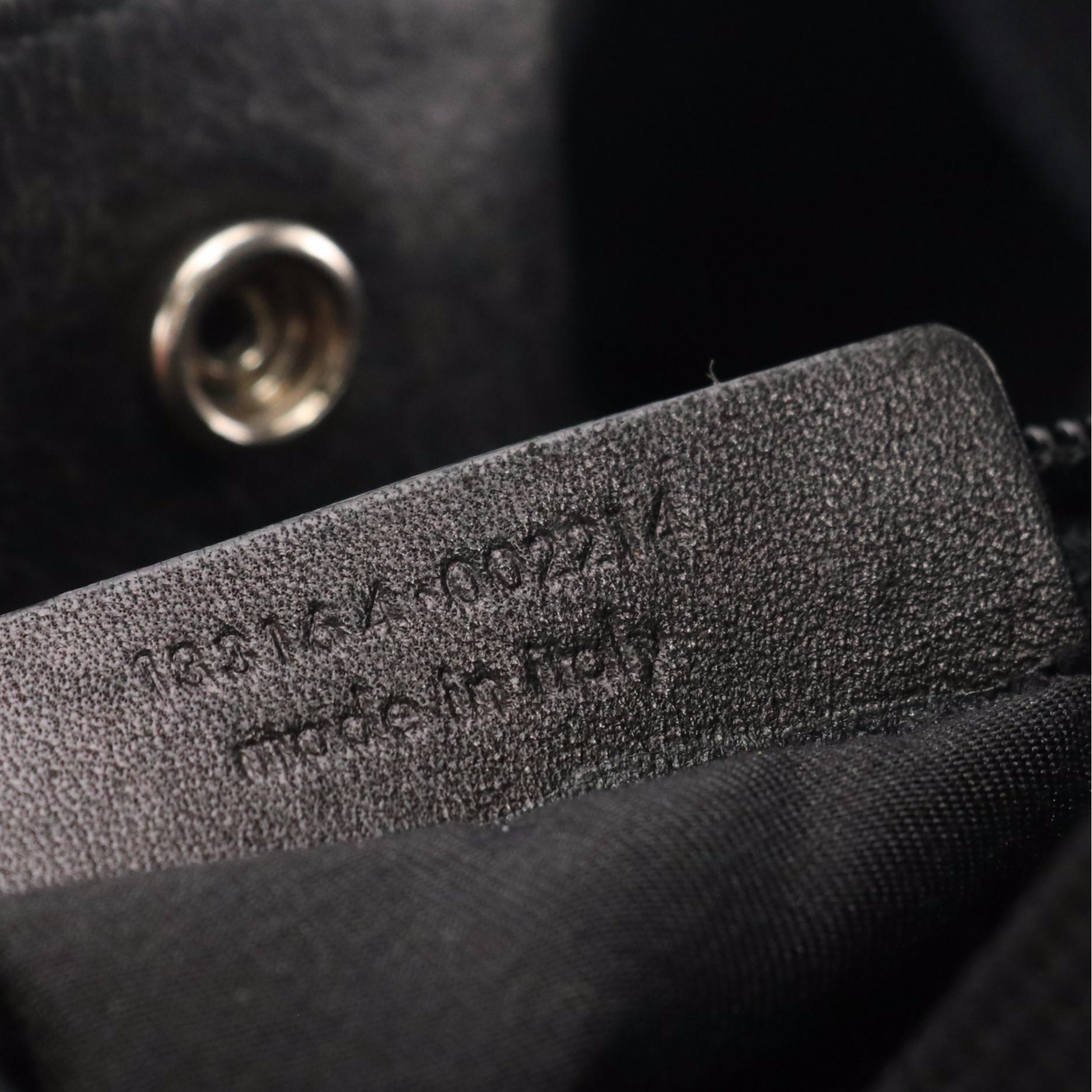 Yves Saint Laurent Velour Logo Messenger Tote in Black Canvas and Leather Trim