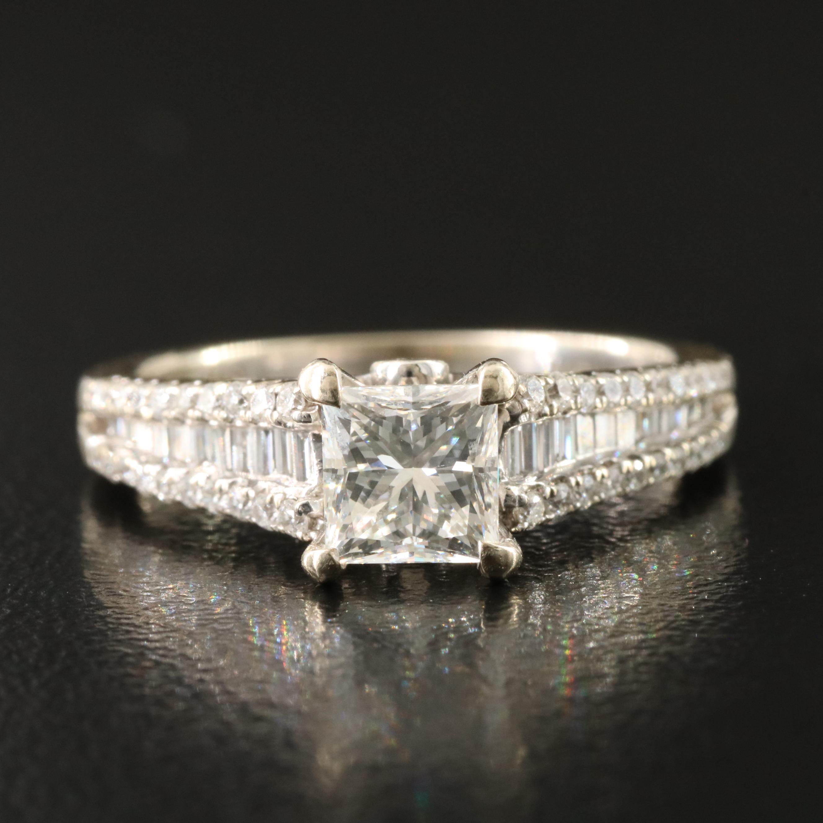 Natalie K 18K 1.36 CTW Diamond Ring