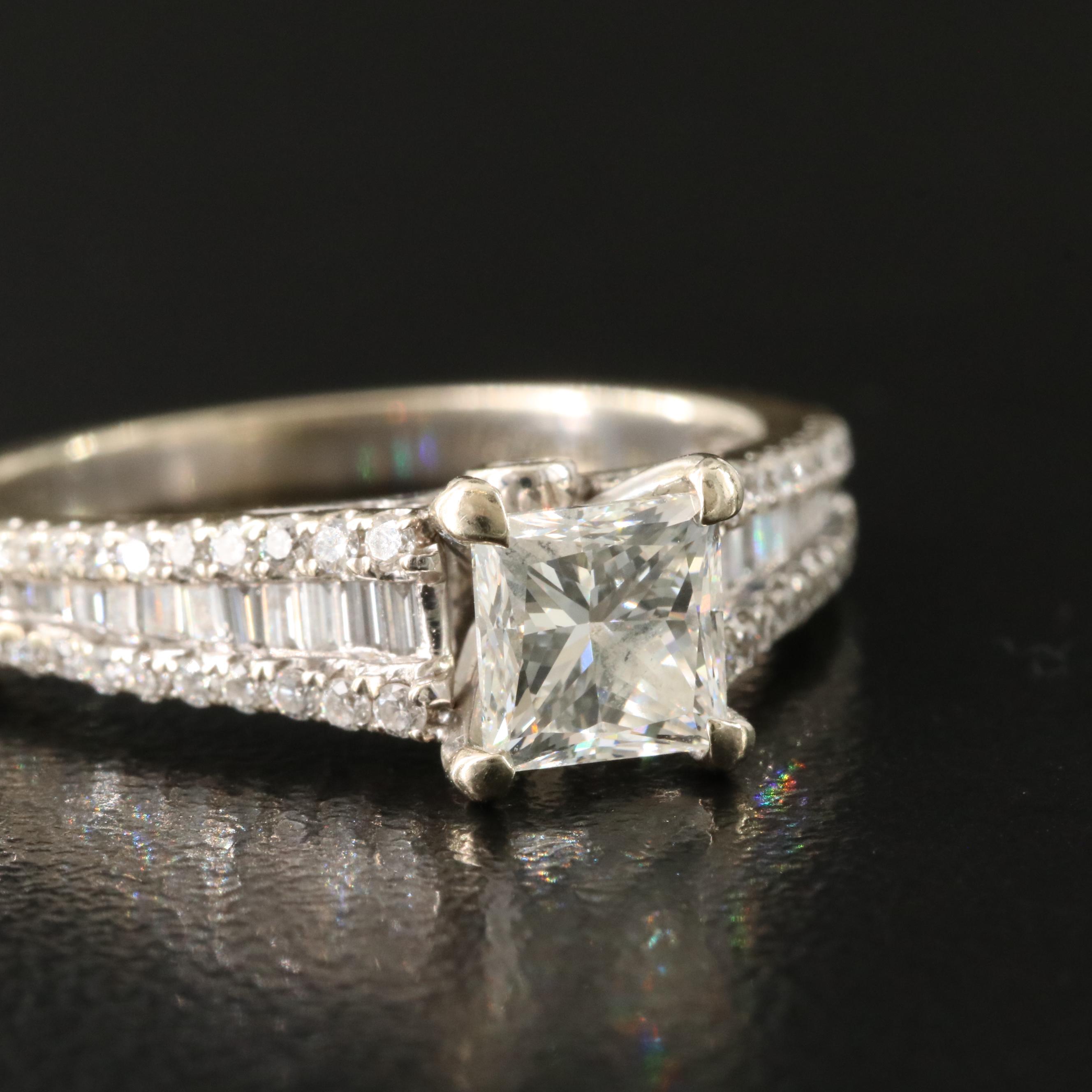 Natalie K 18K 1.36 CTW Diamond Ring