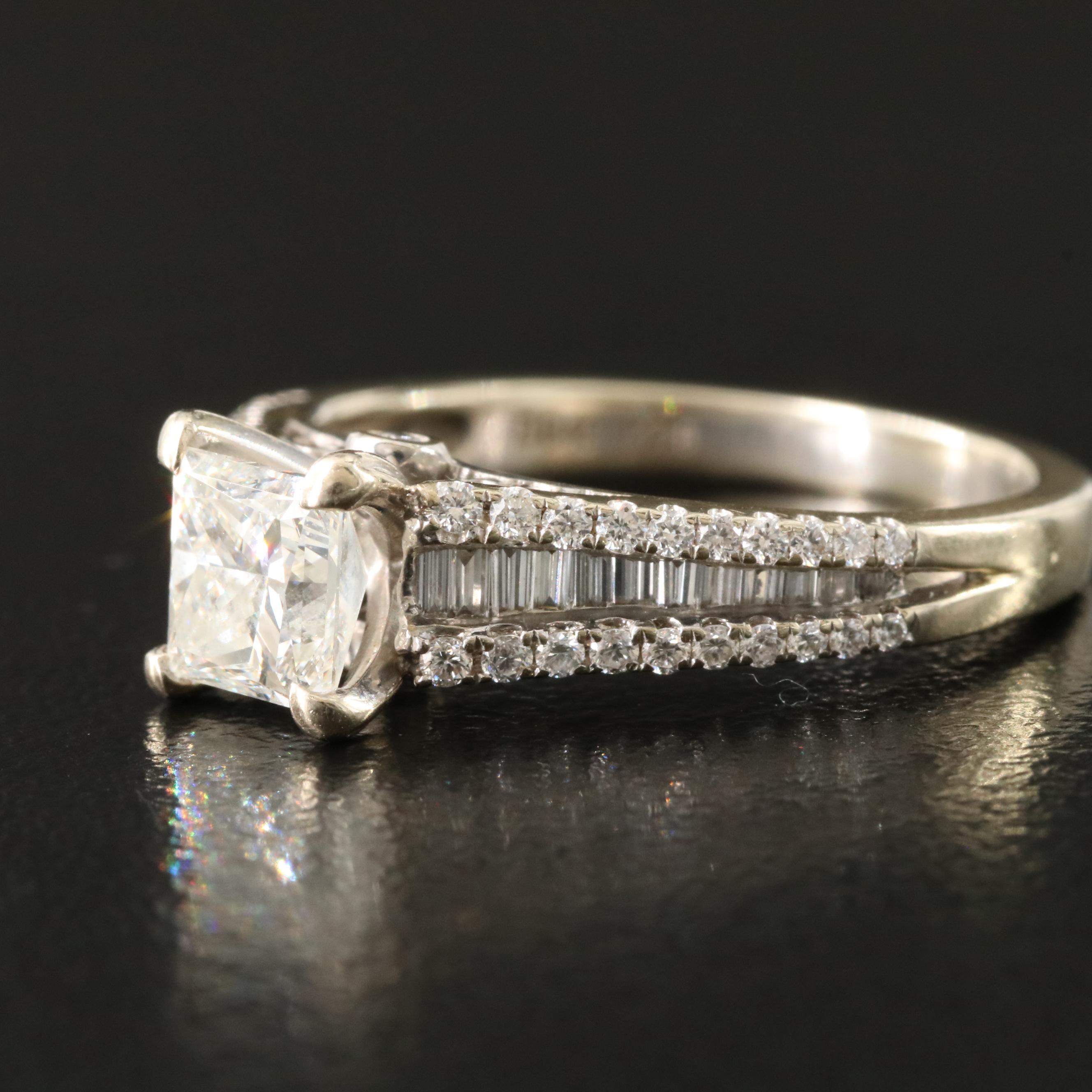 Natalie K 18K 1.36 CTW Diamond Ring