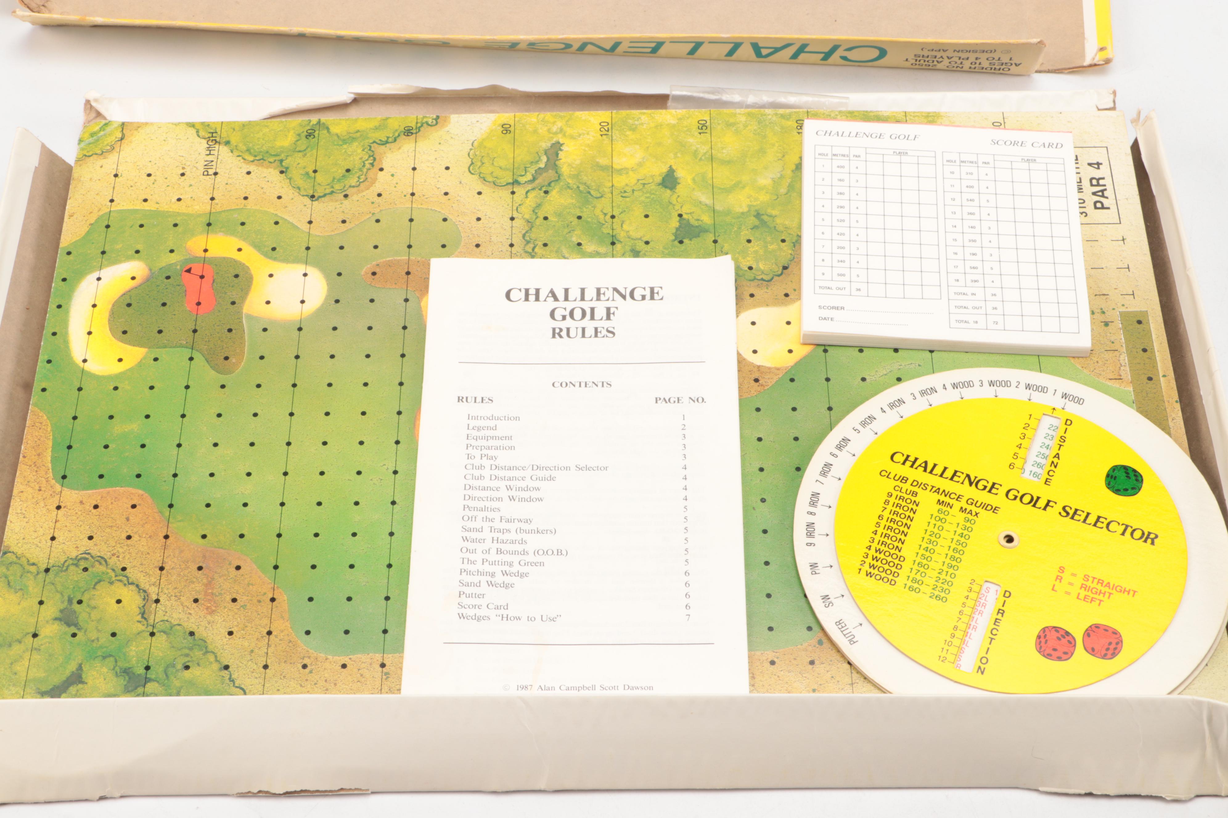 "Oakland Hills/Inverness", "The Hennessy Cognac Cup", and More Golf Board Games