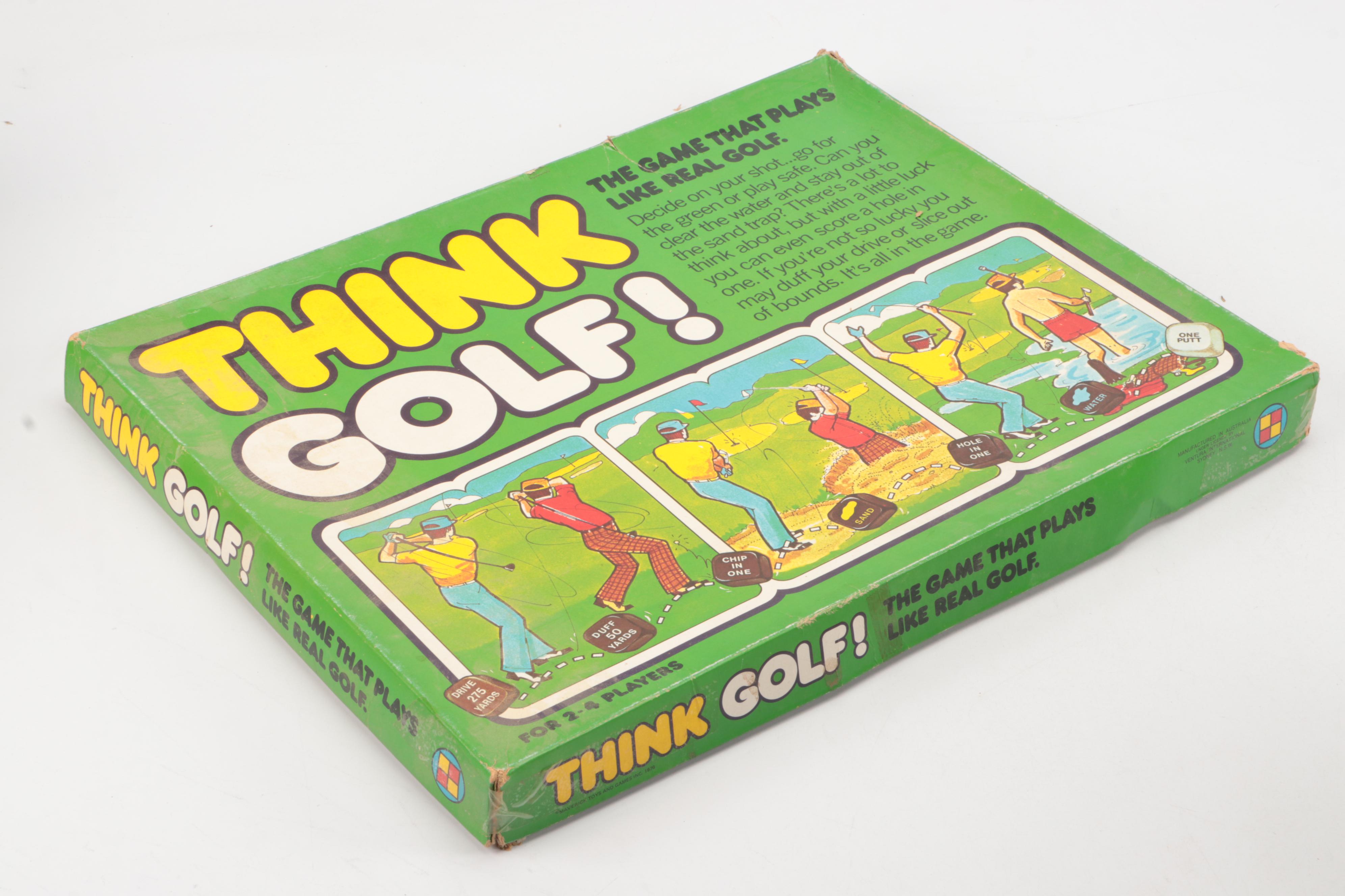 "Oakland Hills/Inverness", "The Hennessy Cognac Cup", and More Golf Board Games
