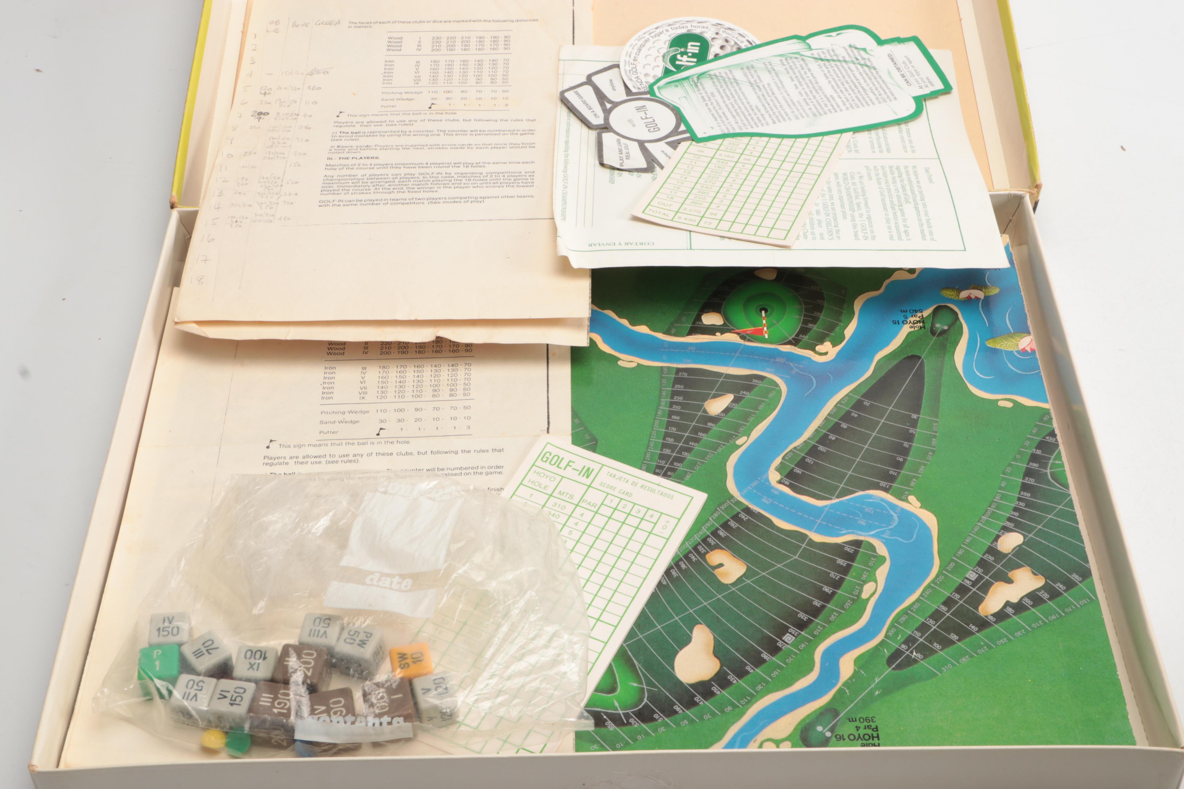 "Oakland Hills/Inverness", "The Hennessy Cognac Cup", and More Golf Board Games