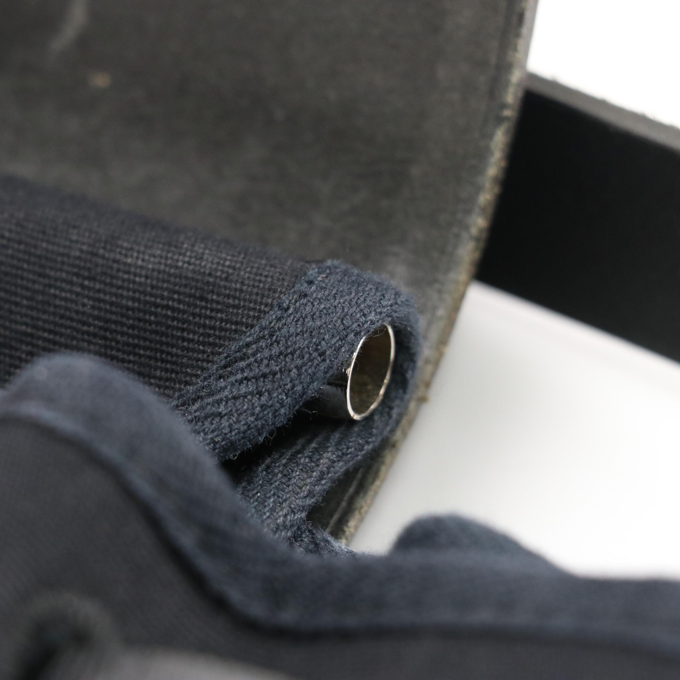 Hermès 39cm Herbag 2-in-1 Bag in Black Officier Canvas and Vache Hunter Leather