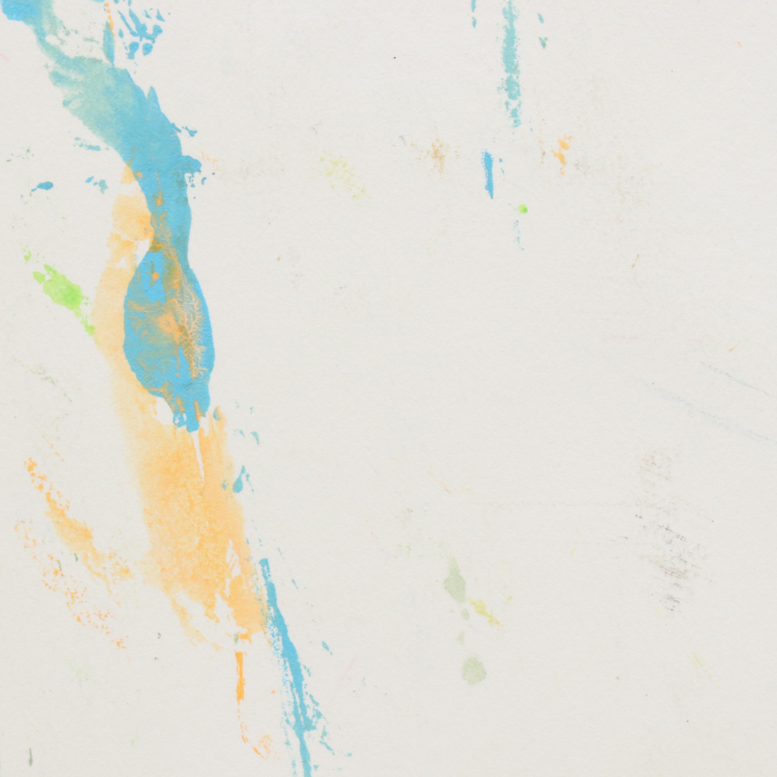 James L. Bruch Abstract Oil Painting, Late 20th Century