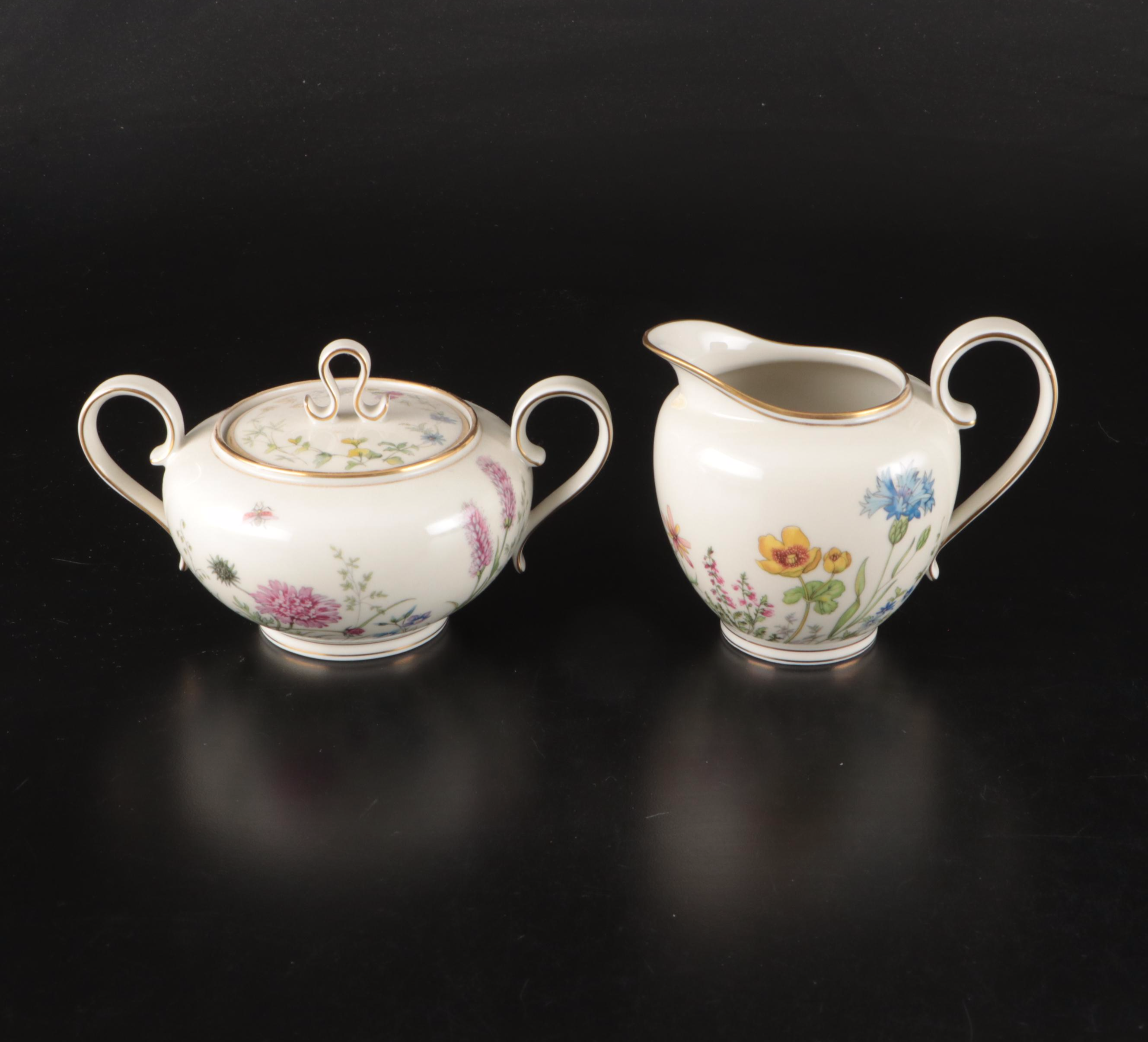 Franconia-Krautheim & Adelburg "Meadow Flowers" Ceramic Dinnerware