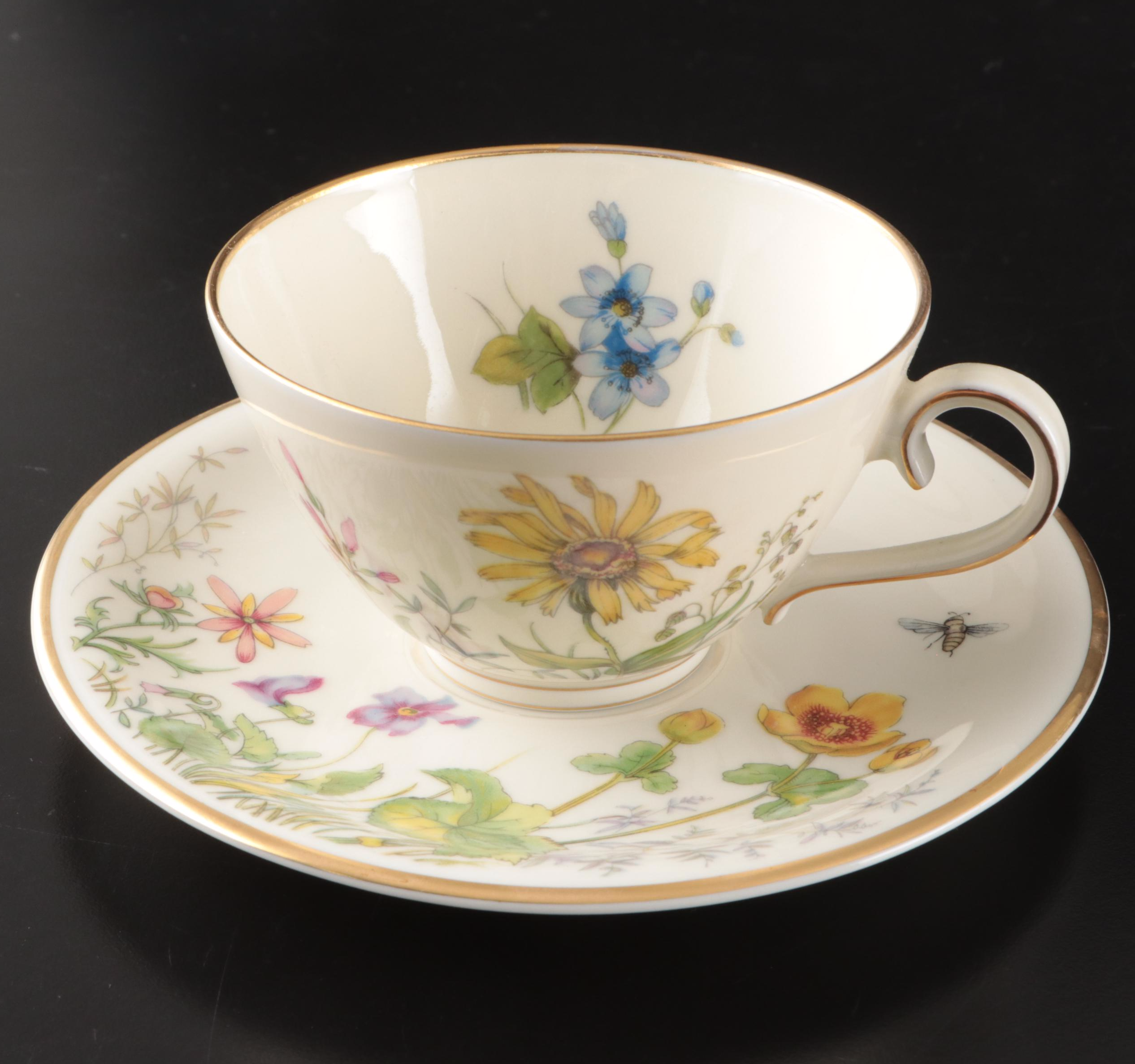 Franconia-Krautheim & Adelburg "Meadow Flowers" Ceramic Dinnerware