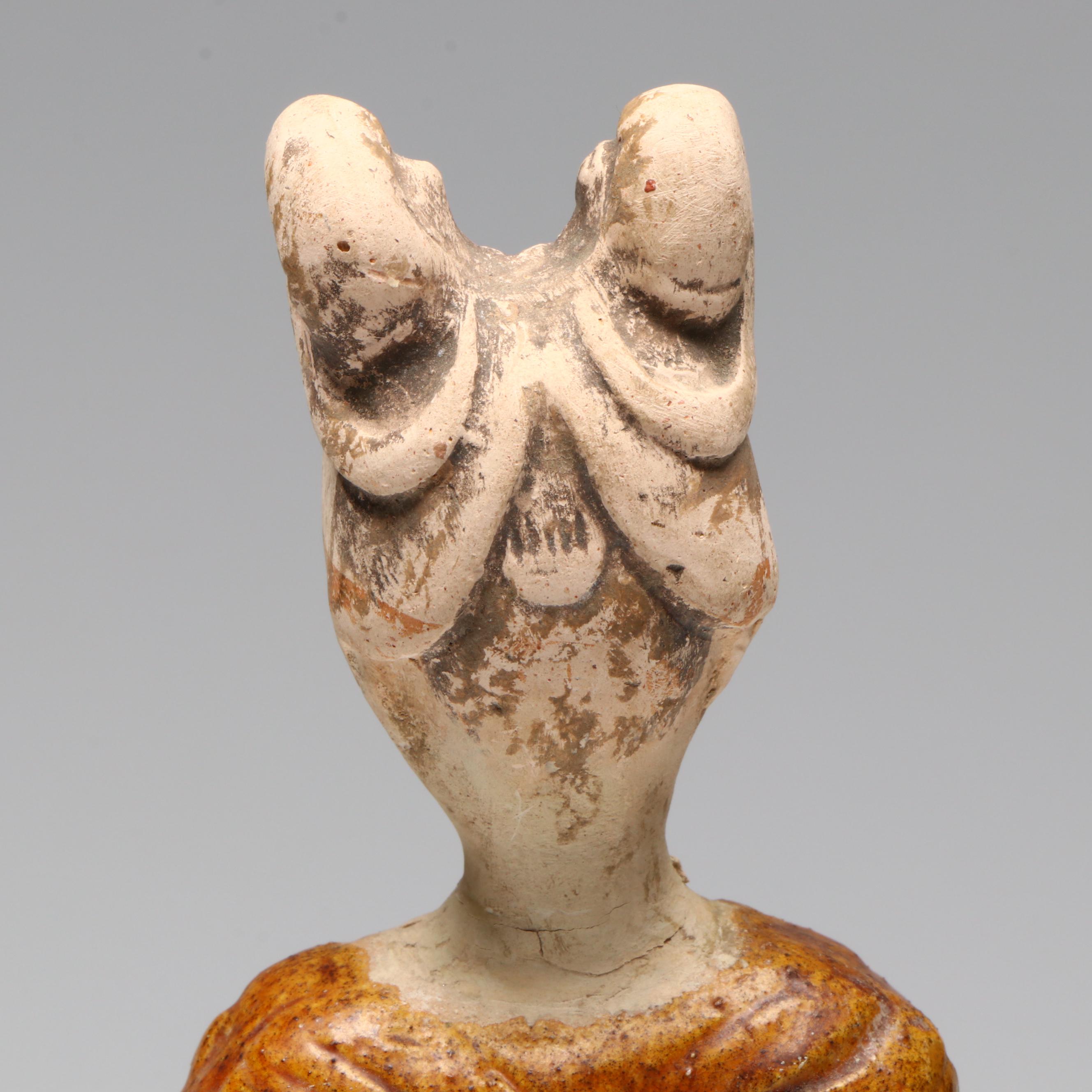 Chinese Tang Dynasty Sancai Glaze Figure