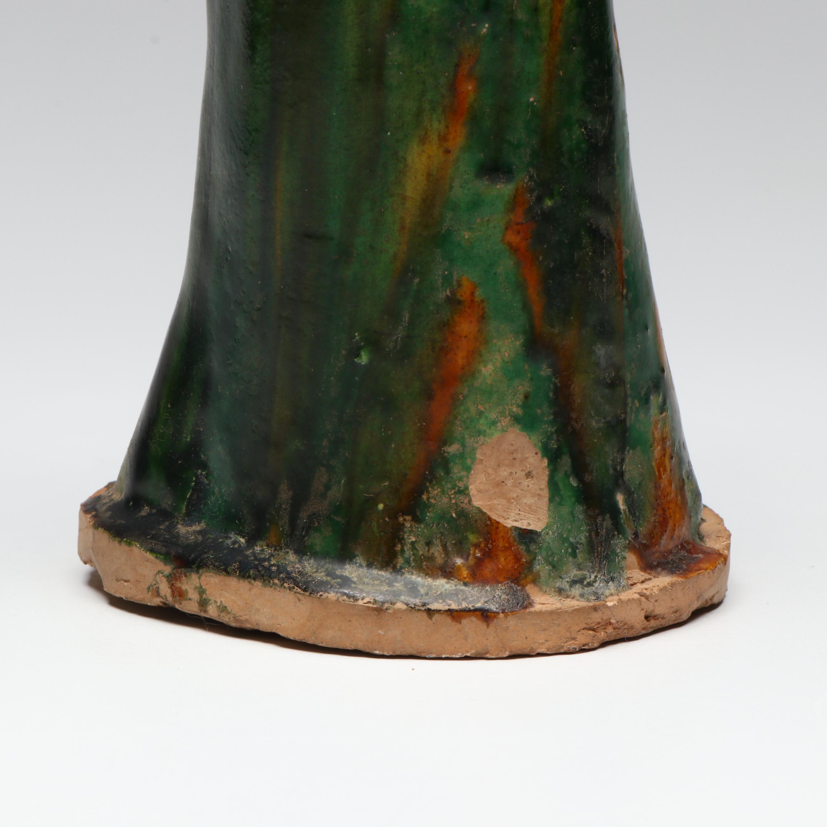 Chinese Tang Dynasty Sancai Glaze Figure