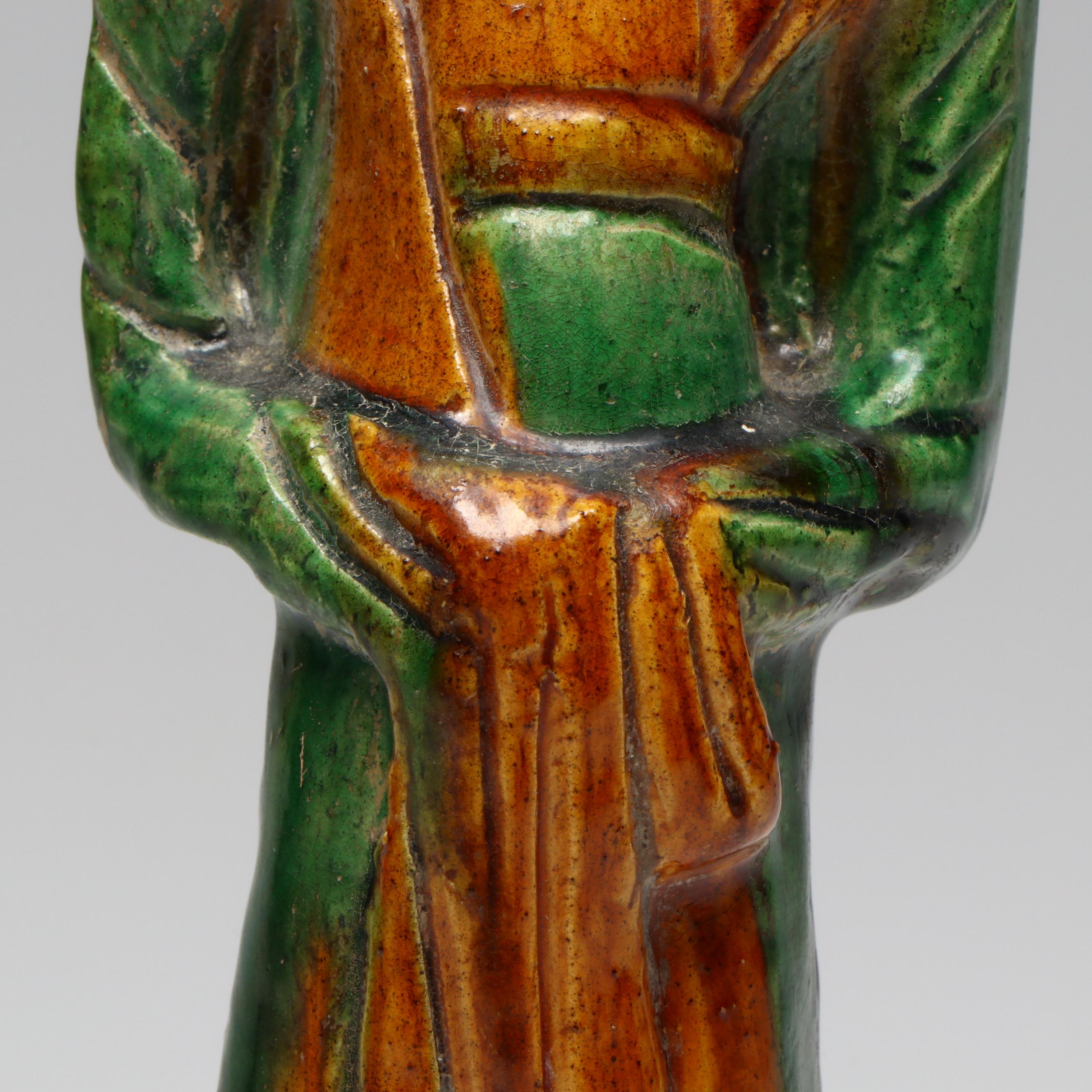 Chinese Tang Dynasty Sancai Glaze Figure