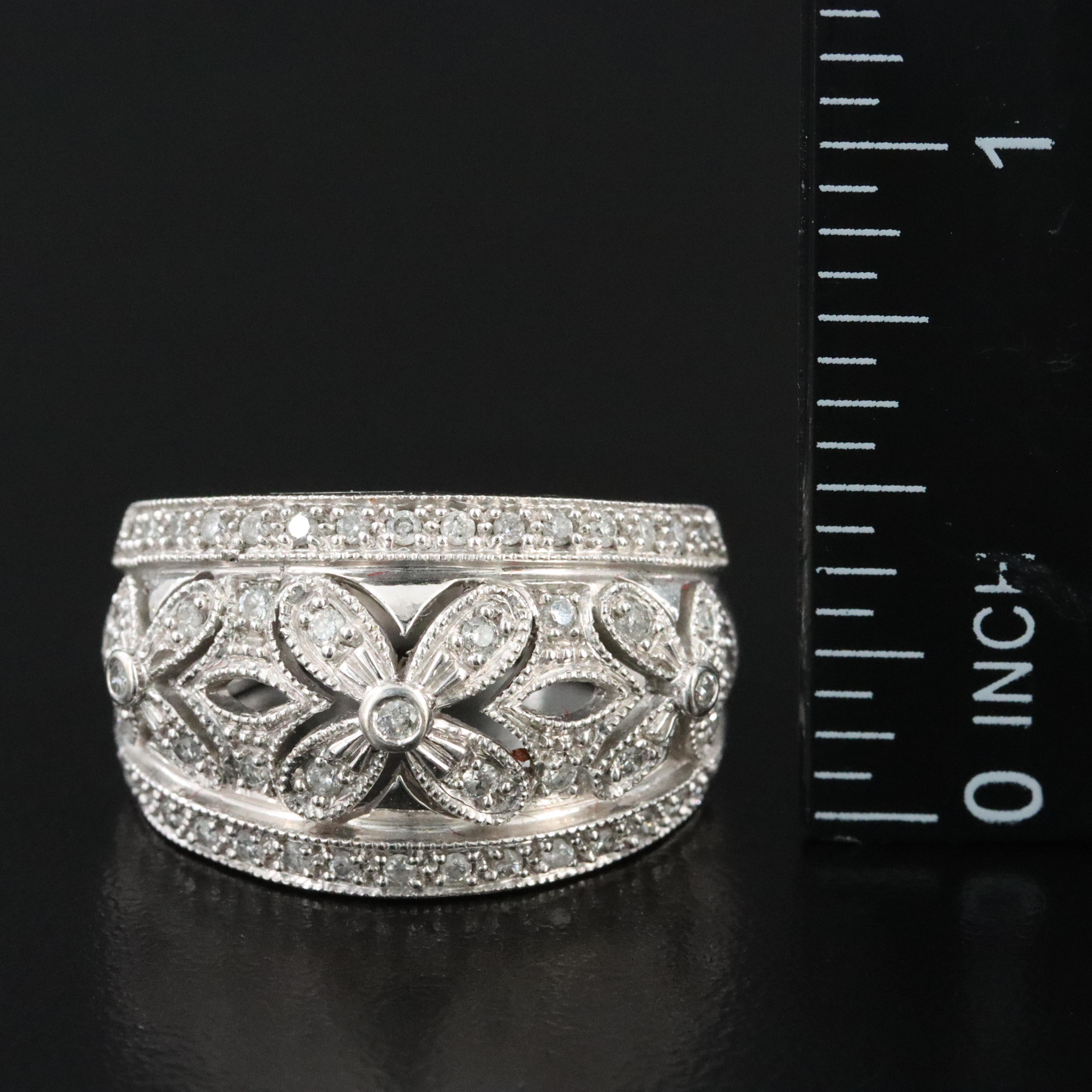 14K 0.53 CTW Diamond Ring