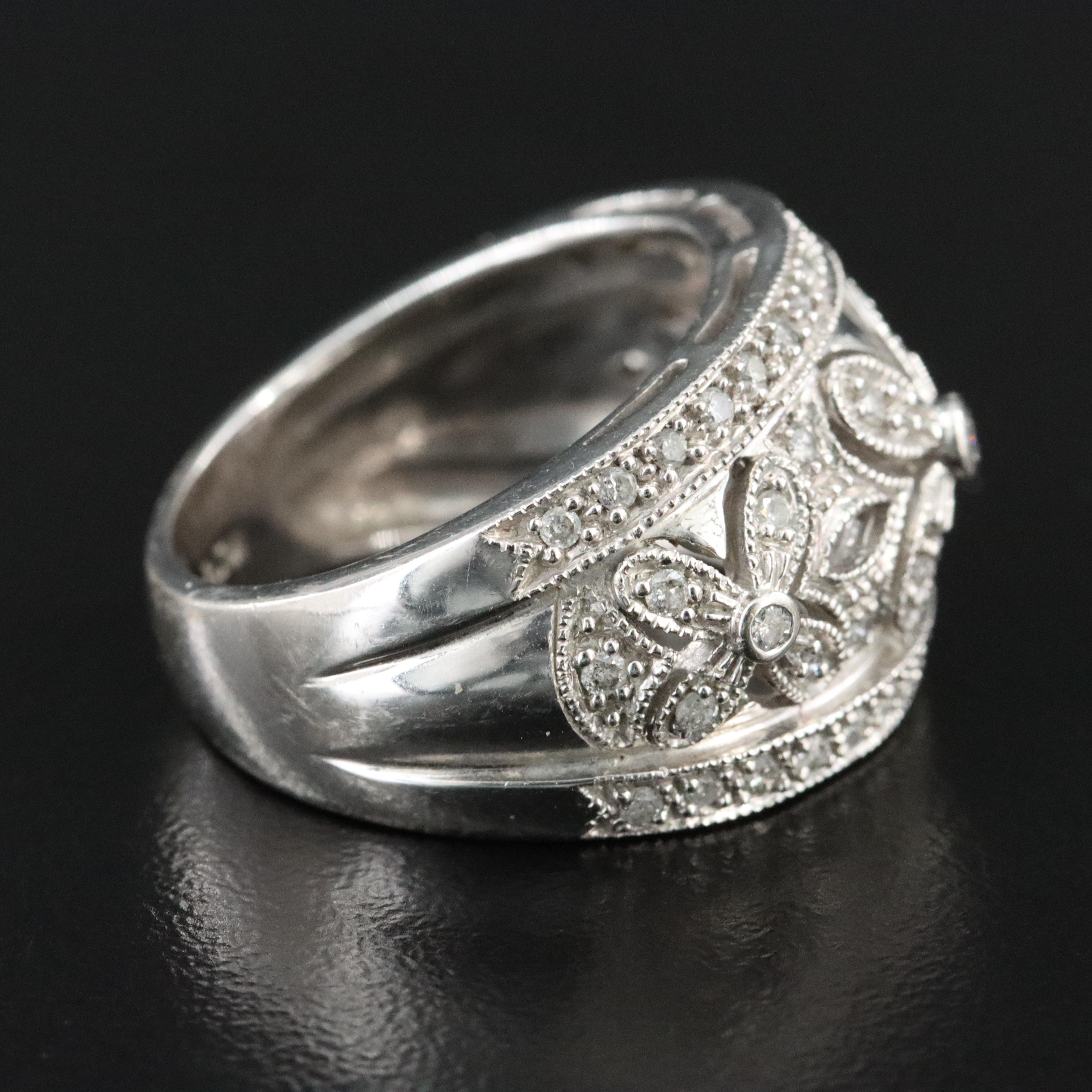 14K 0.53 CTW Diamond Ring