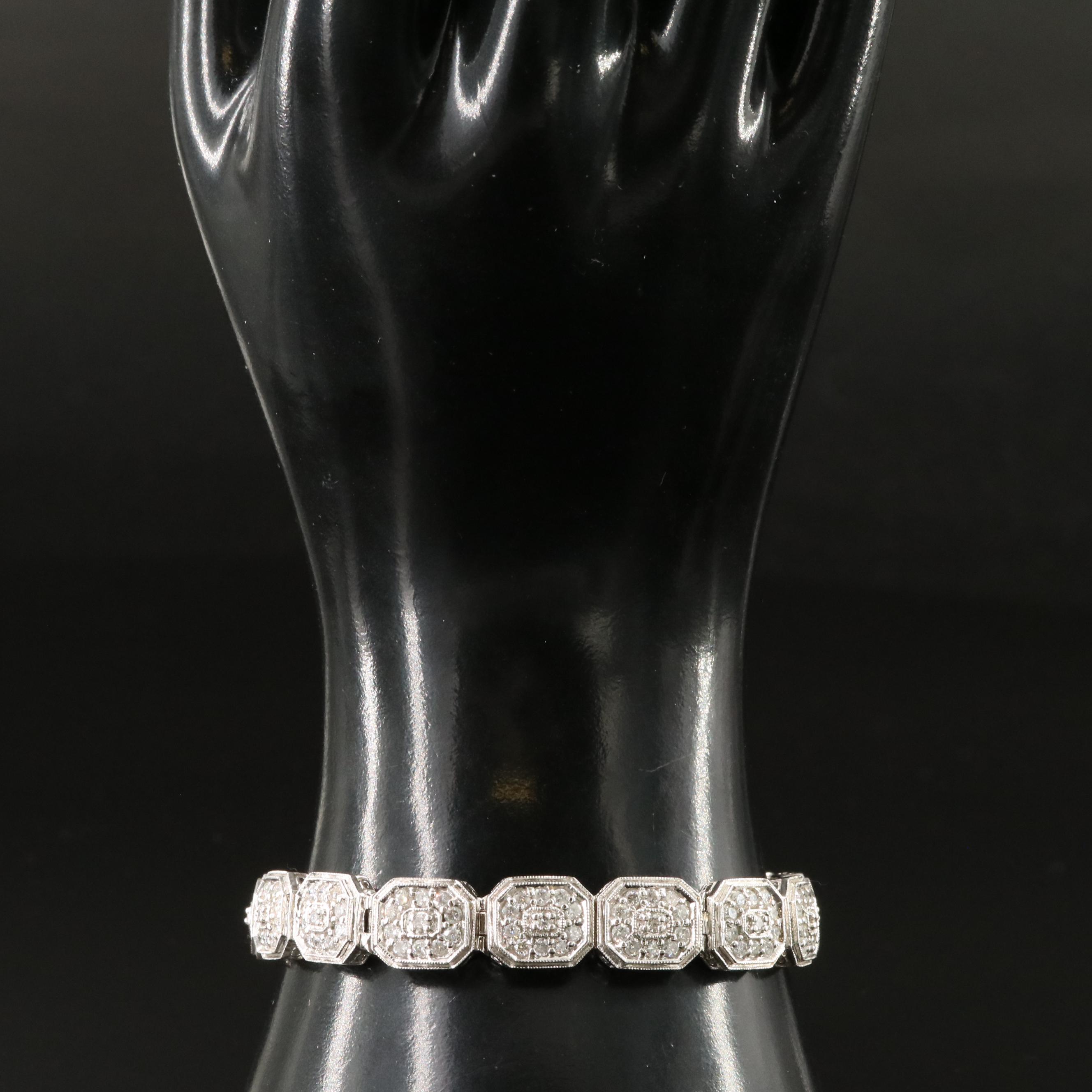 14K 4.13 CTW Diamond Bracelet