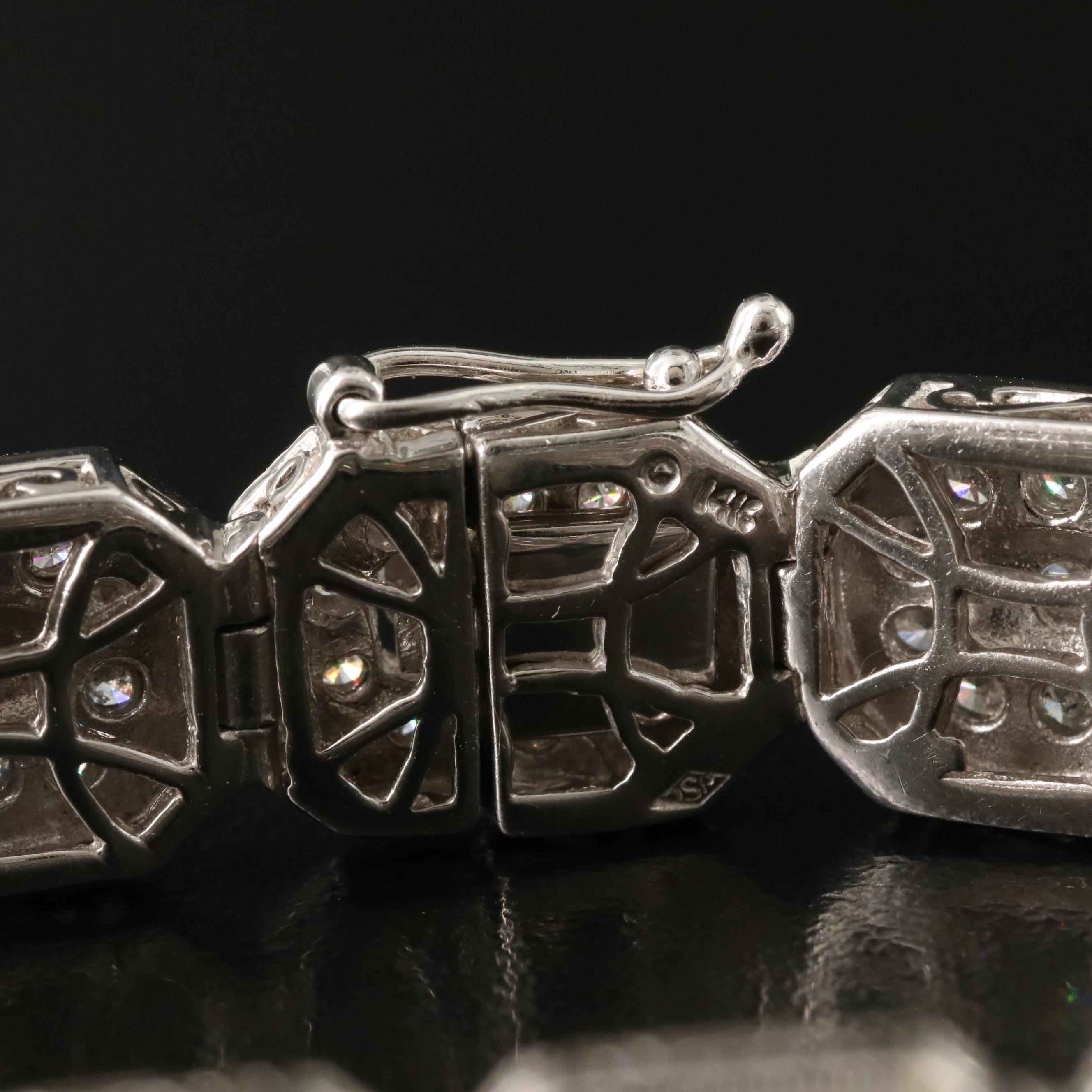 14K 4.13 CTW Diamond Bracelet