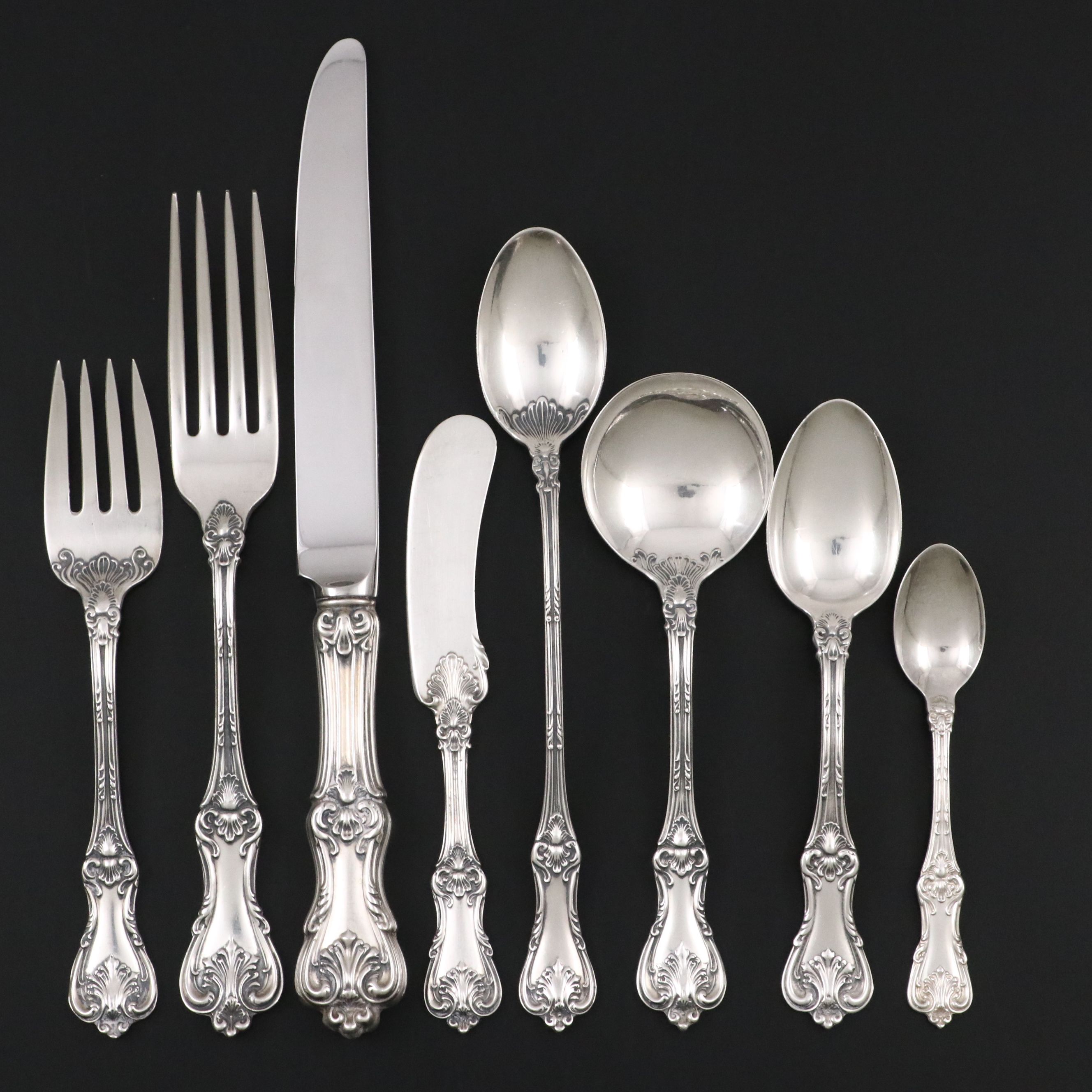 Frank Smith Silver Co. "Federal Cotillion" Sterling Silver Flatware