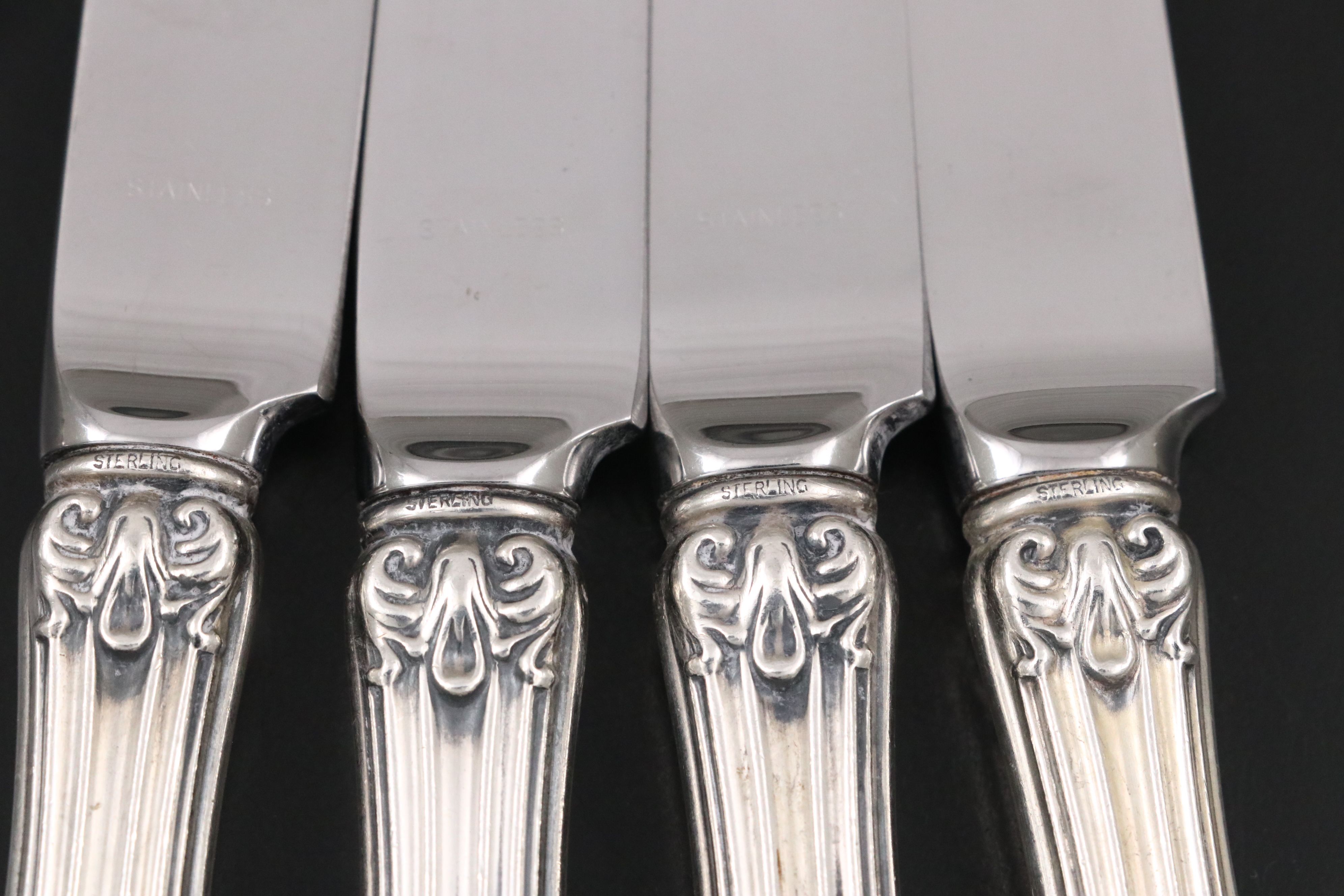 Frank Smith Silver Co. "Federal Cotillion" Sterling Silver Flatware