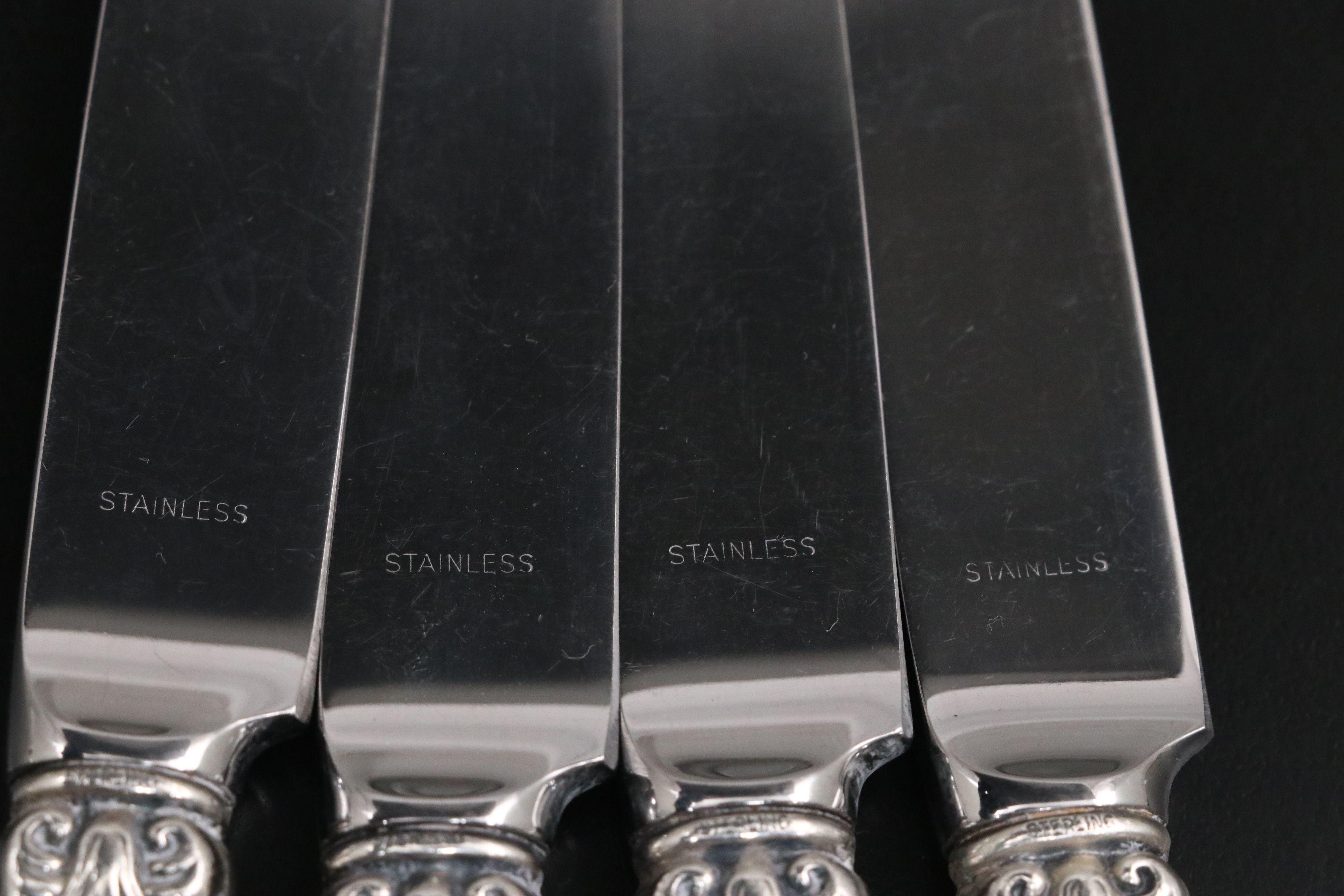 Frank Smith Silver Co. "Federal Cotillion" Sterling Silver Flatware