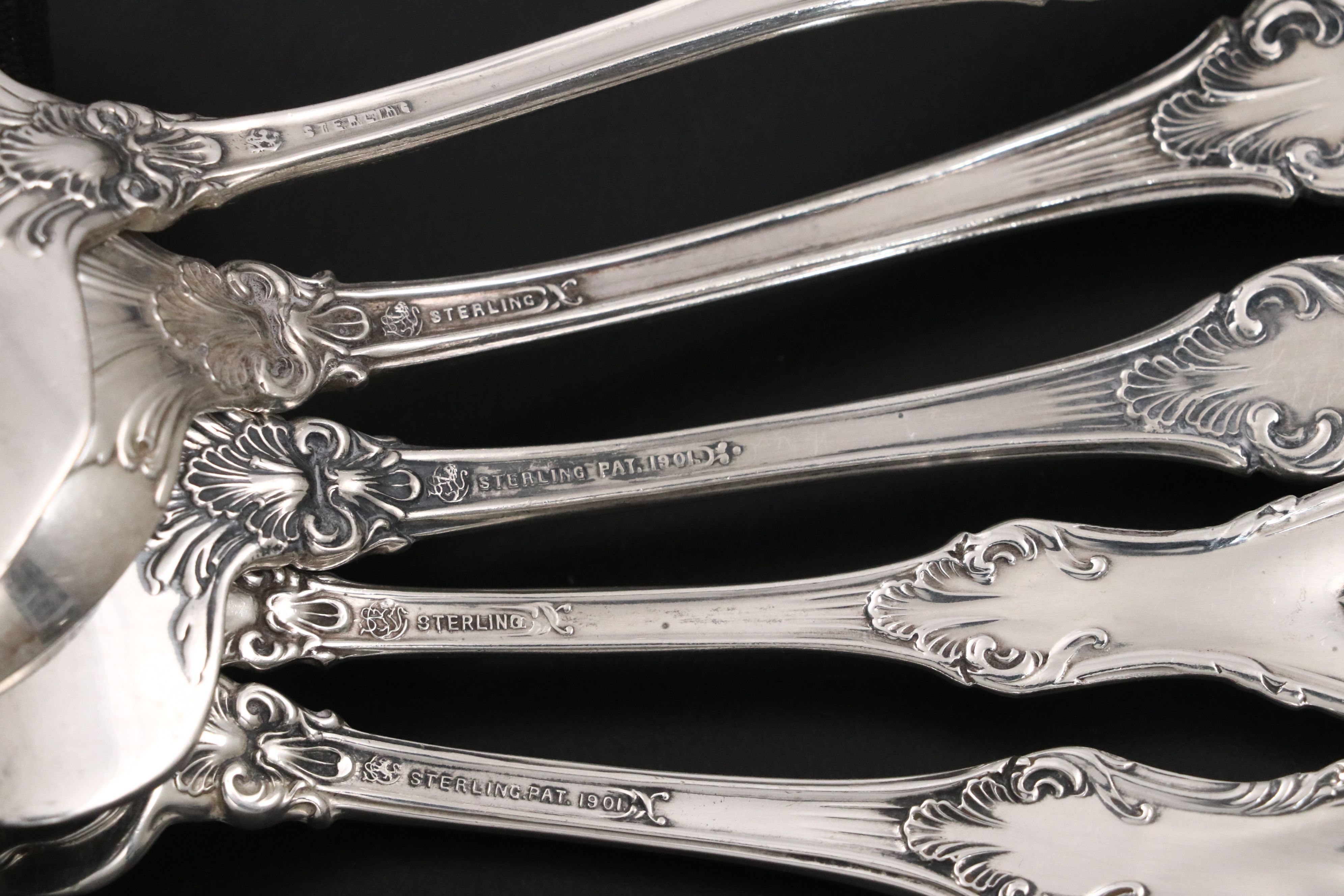 Frank Smith Silver Co. "Federal Cotillion" Sterling Silver Flatware
