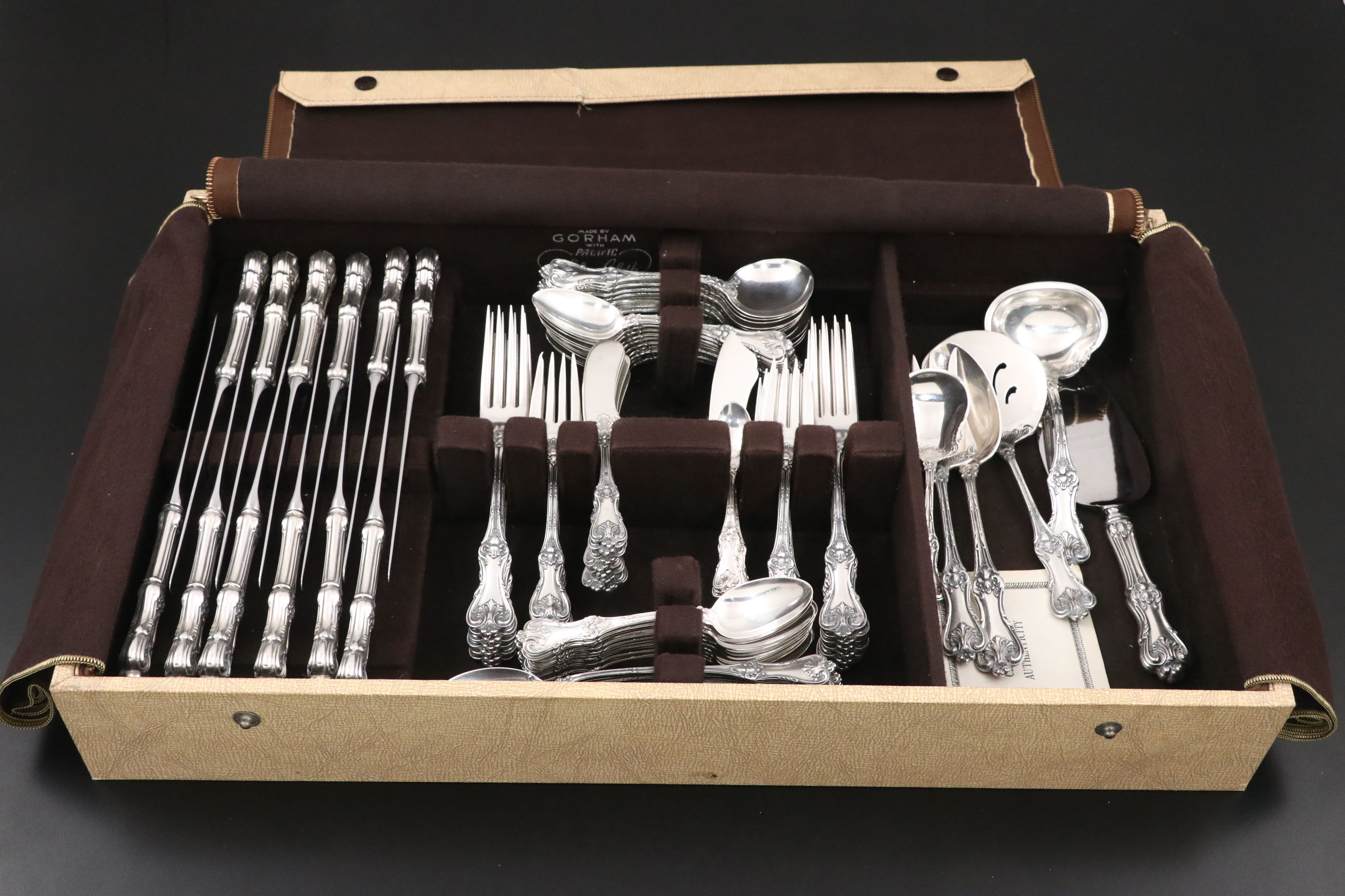 Frank Smith Silver Co. "Federal Cotillion" Sterling Silver Flatware