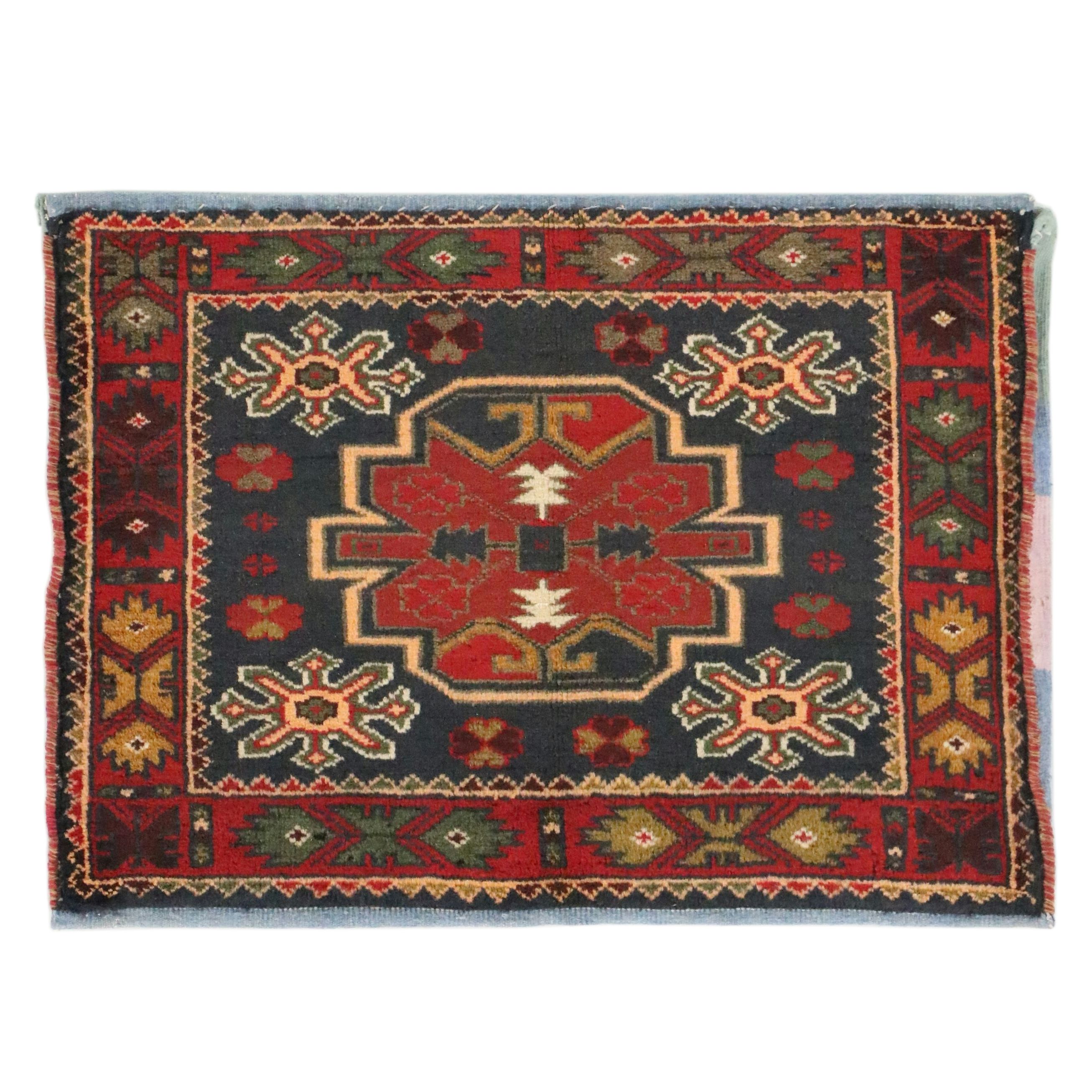 Handmade Caucasian Kazak Saddle or Storage Bag