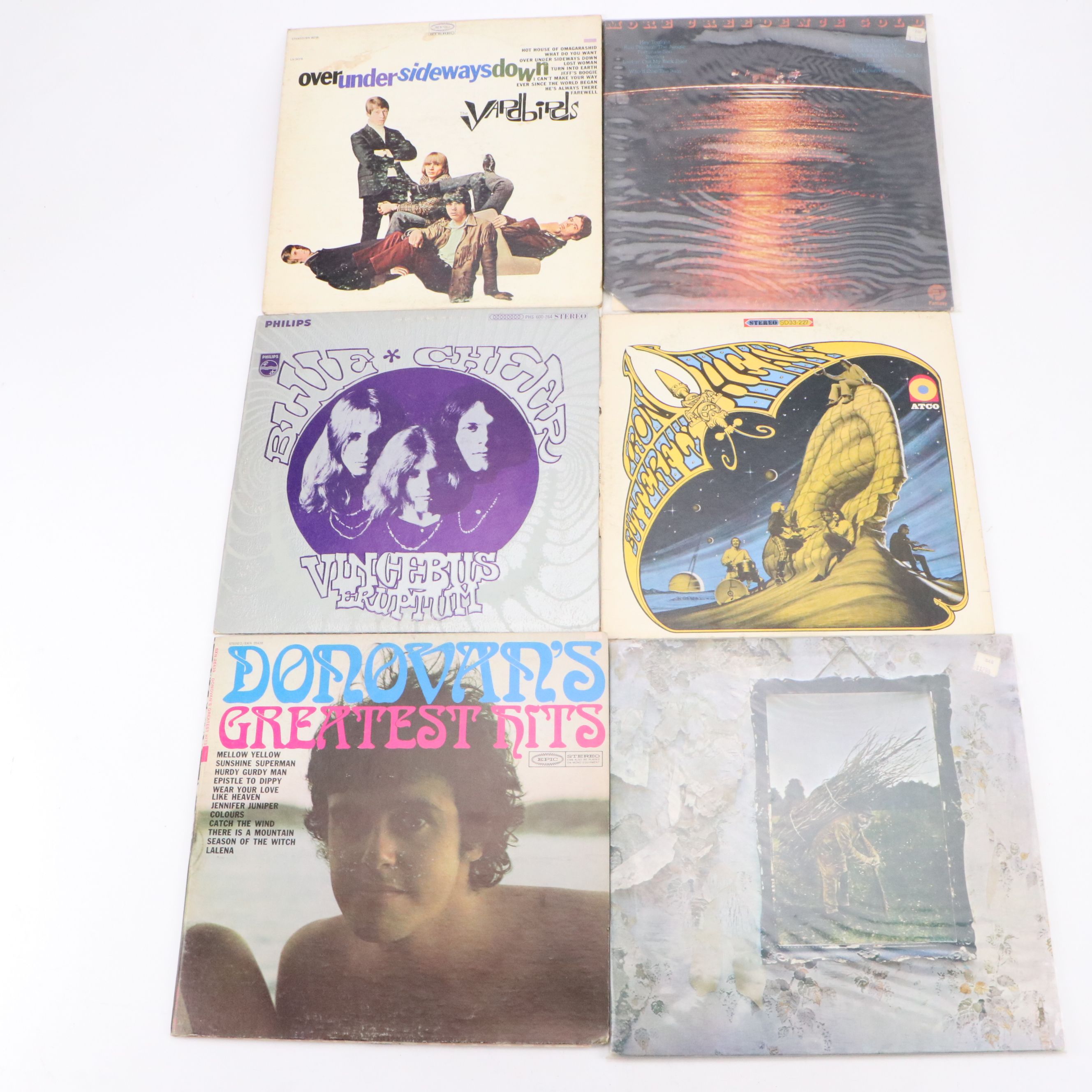 Blue Cheer, Donovan, The Yardbirds and Other Vinyl Record Albums