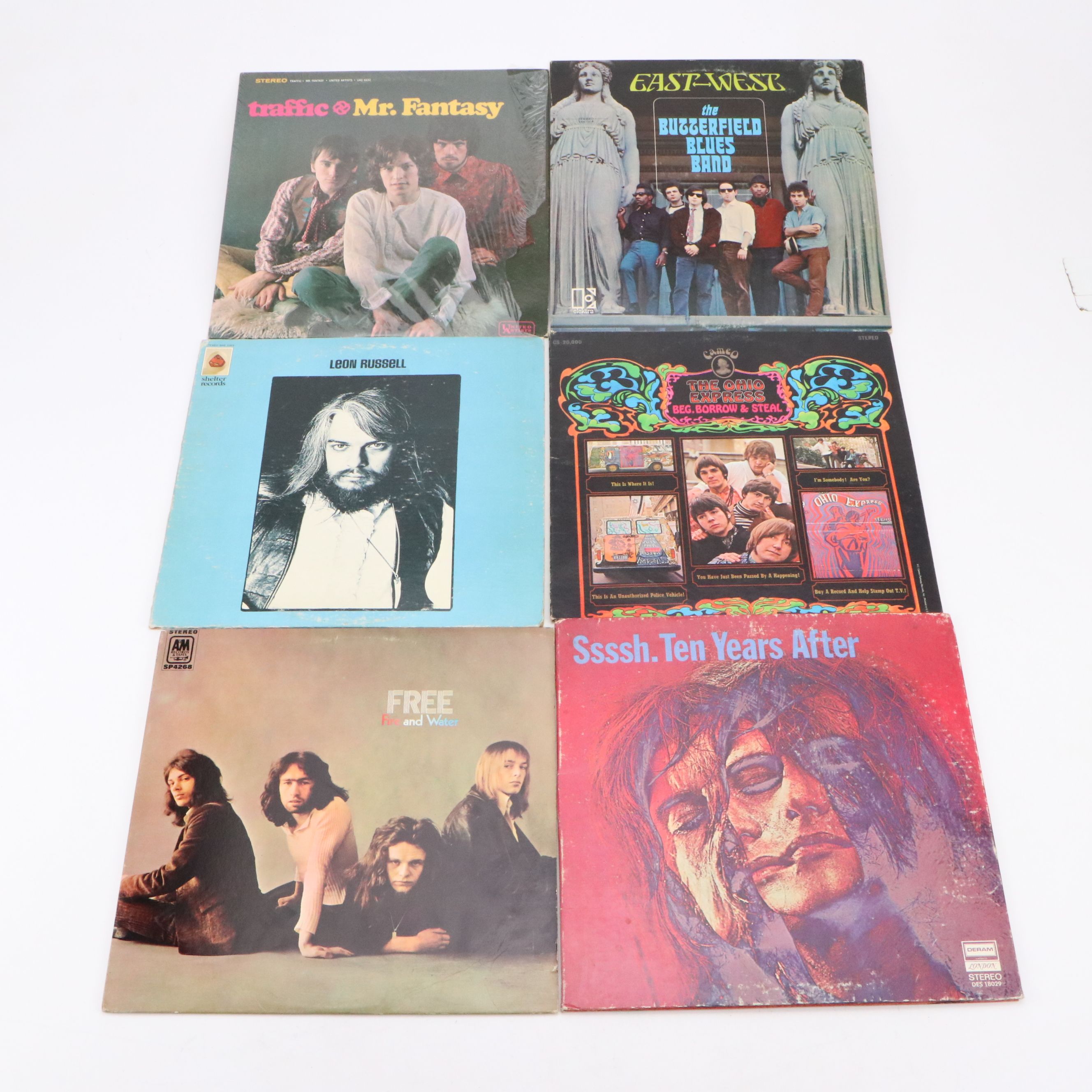 Blue Cheer, Donovan, The Yardbirds and Other Vinyl Record Albums