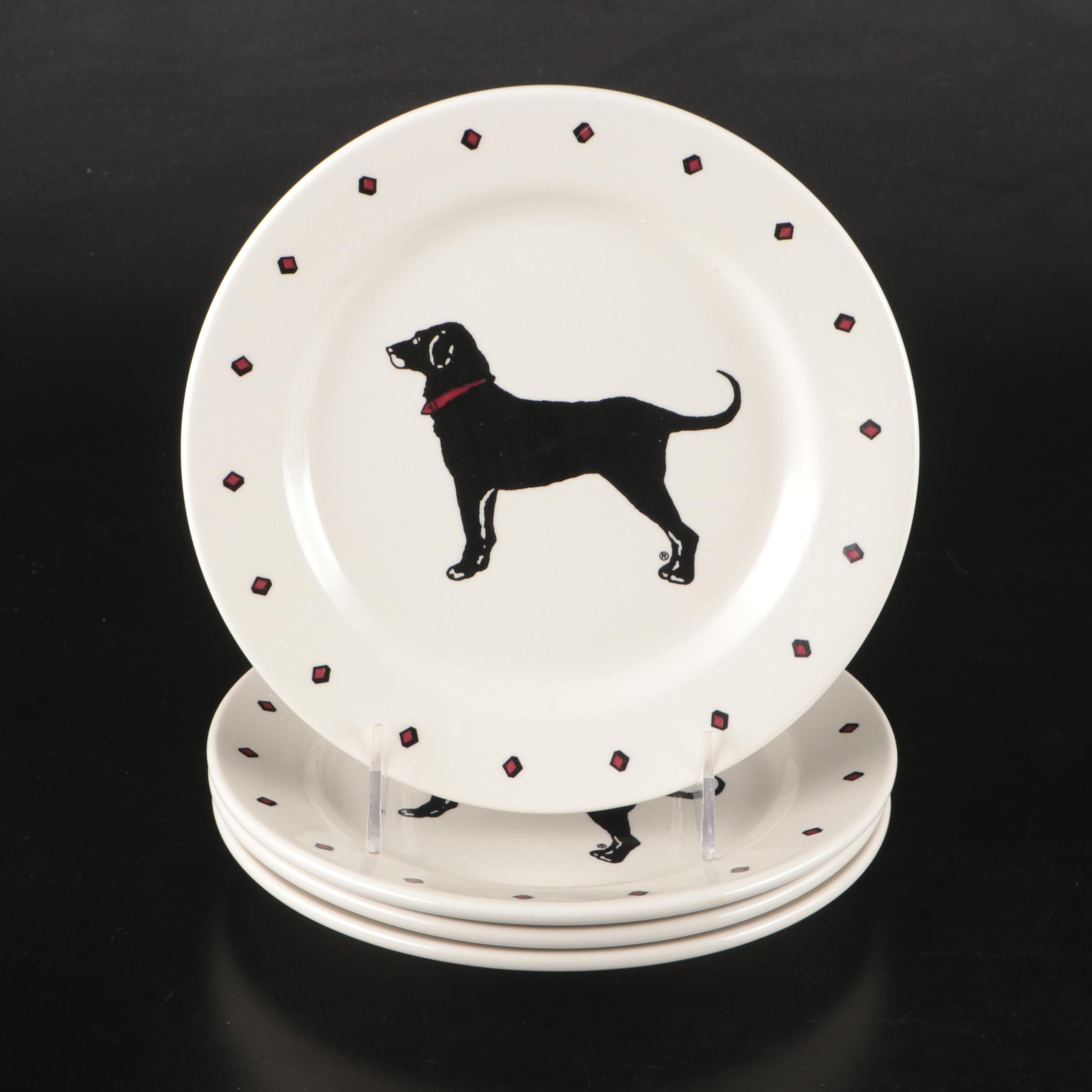 Homer Laughlin "Black Dog" with Spode and More Dinnerware