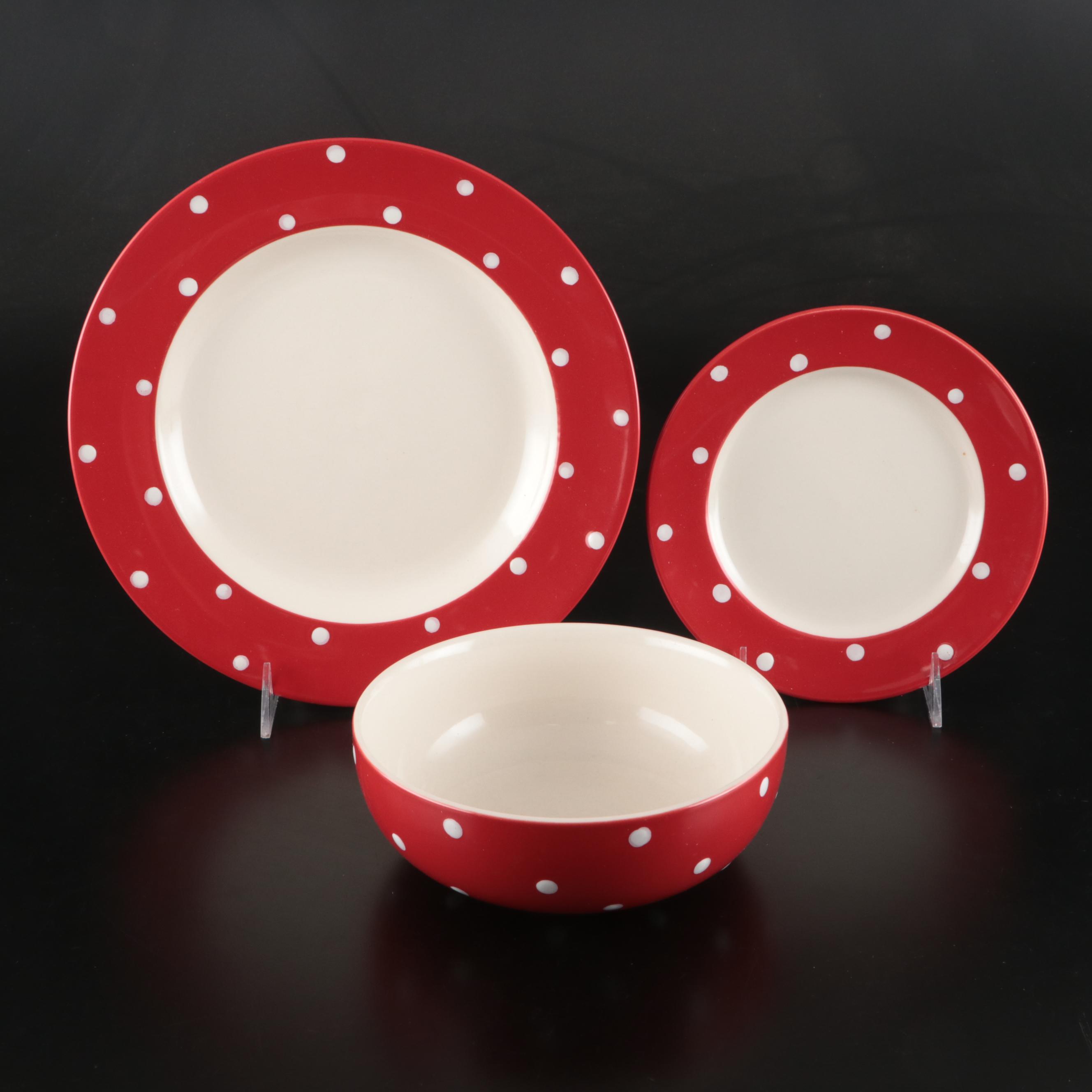 Homer Laughlin "Black Dog" with Spode and More Dinnerware