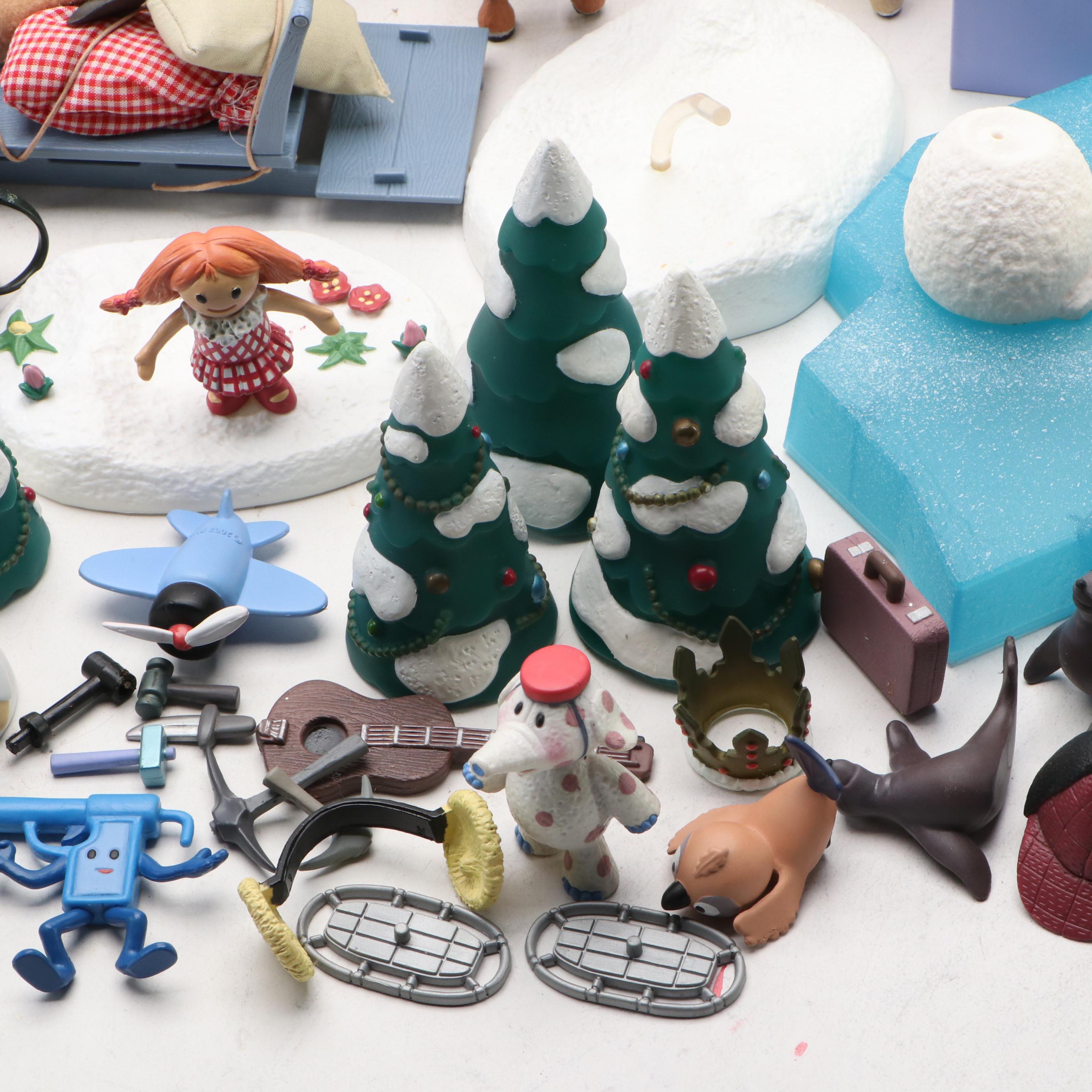 "Rudolph the Red Nose Reindeer" and Other Toys and Figurines