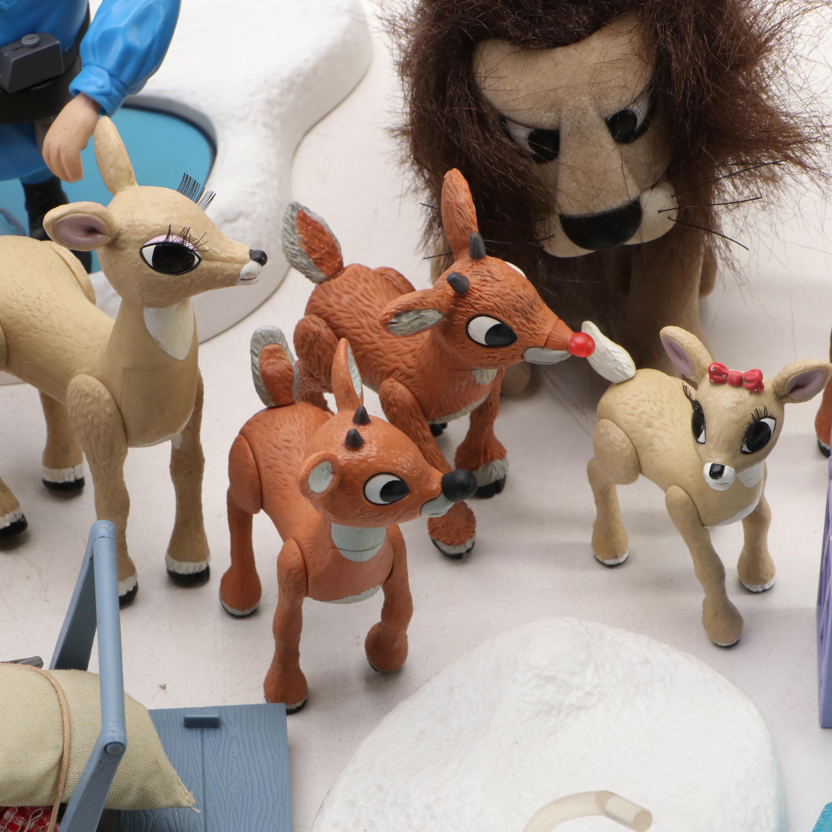 "Rudolph the Red Nose Reindeer" and Other Toys and Figurines