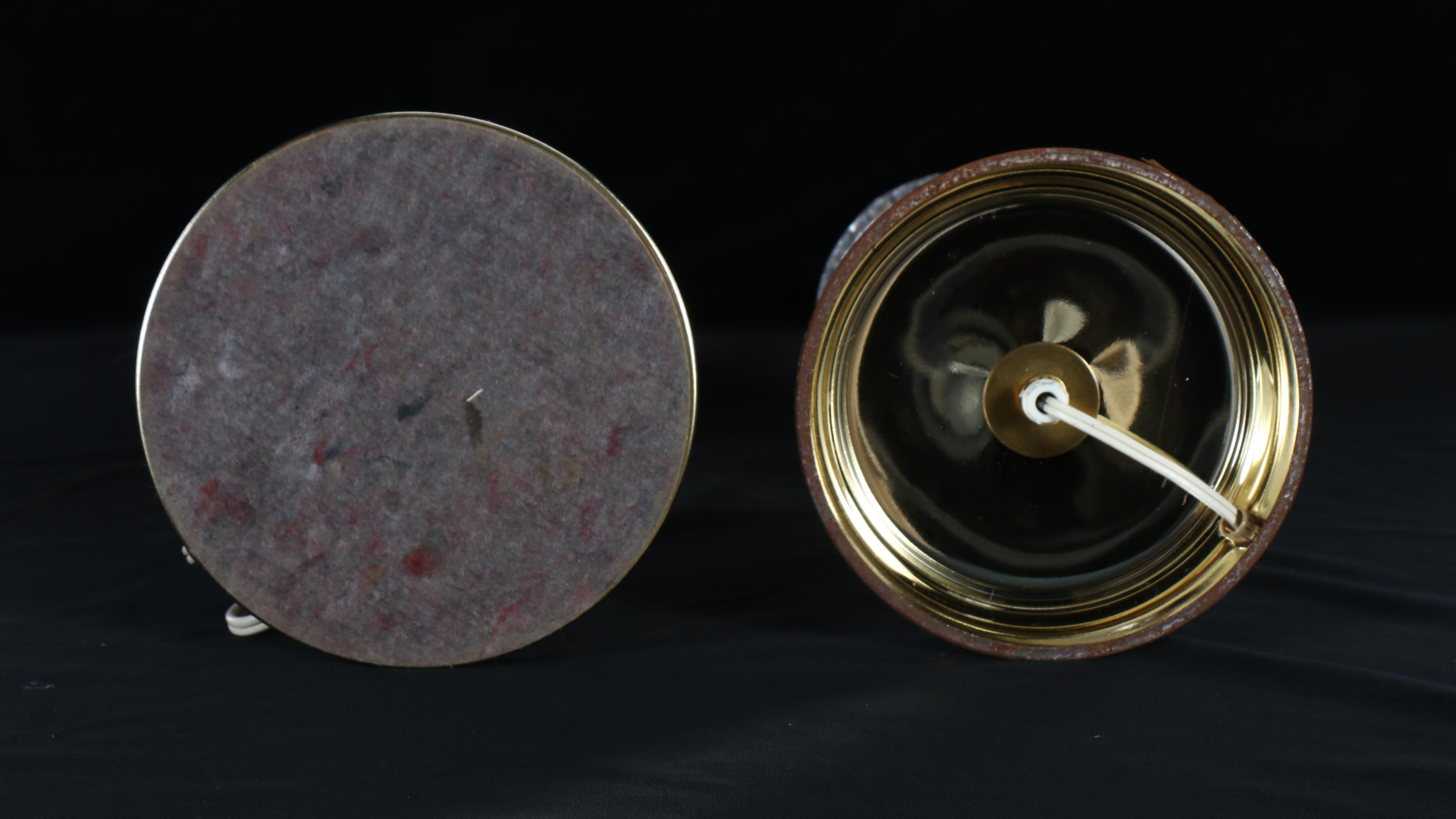 Glass Column Table Lamps, Column Candle Holder, and Glass Bird Bowl