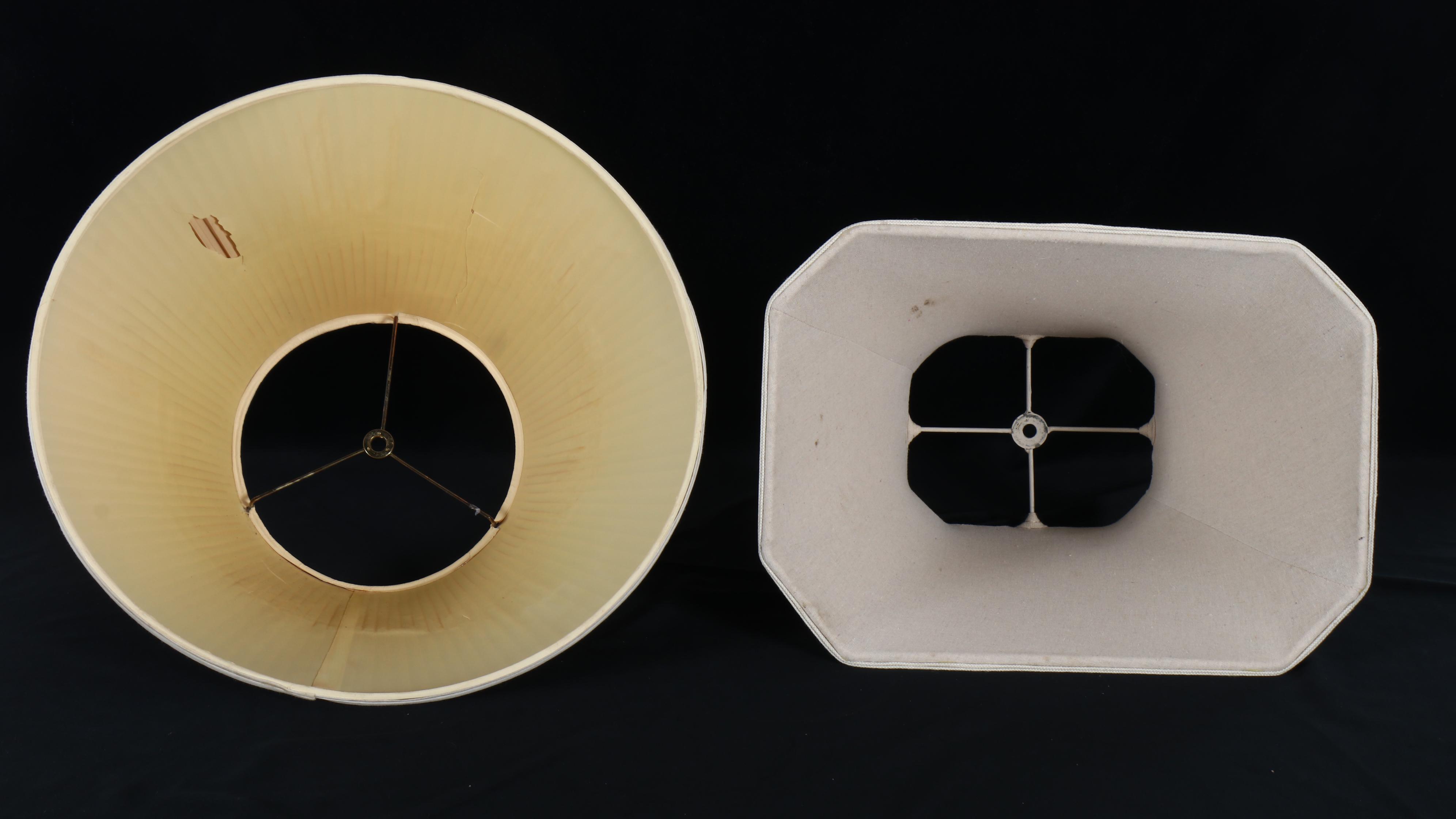 Glass Column Table Lamps, Column Candle Holder, and Glass Bird Bowl