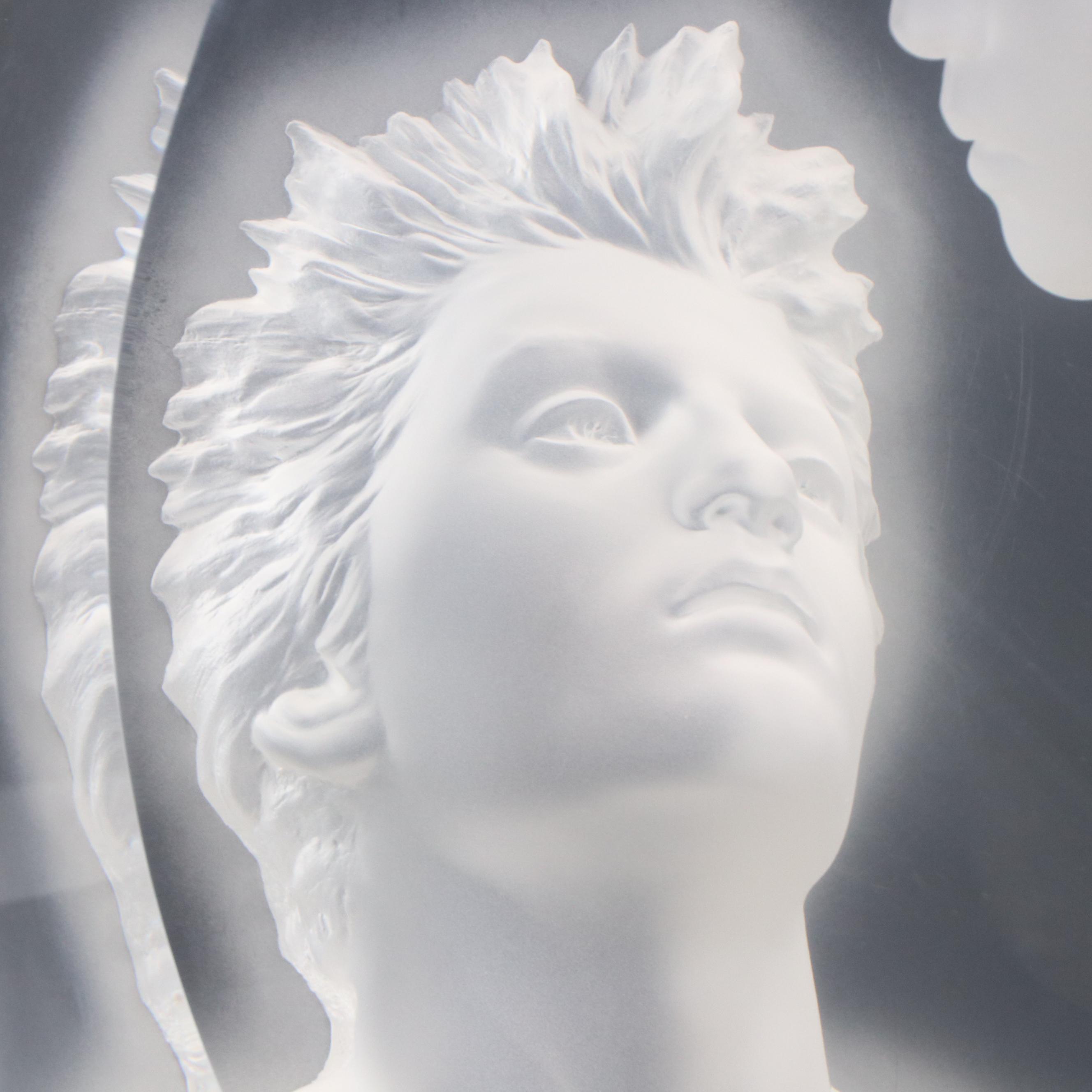 Michael Wilkinson Acrylic Sculpture "Moonscape I: Terra Luna," 1998