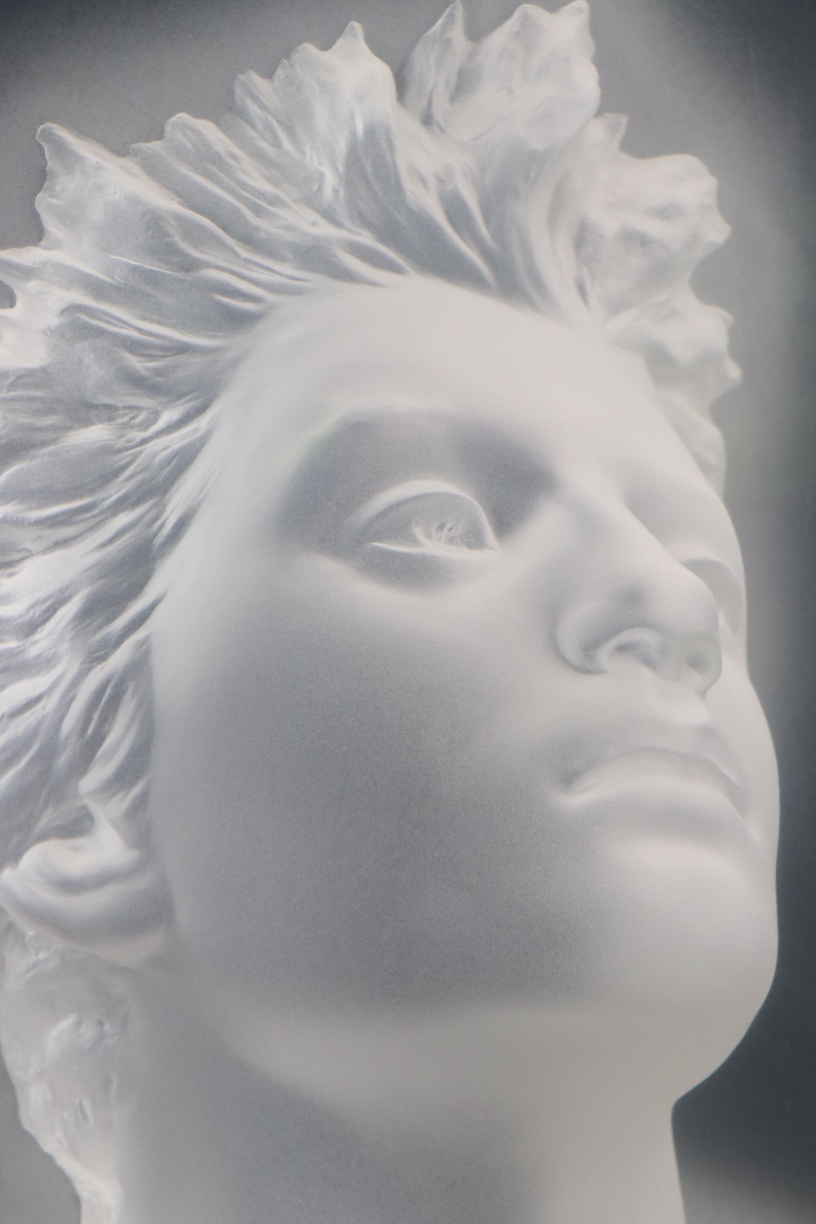 Michael Wilkinson Acrylic Sculpture "Moonscape I: Terra Luna," 1998