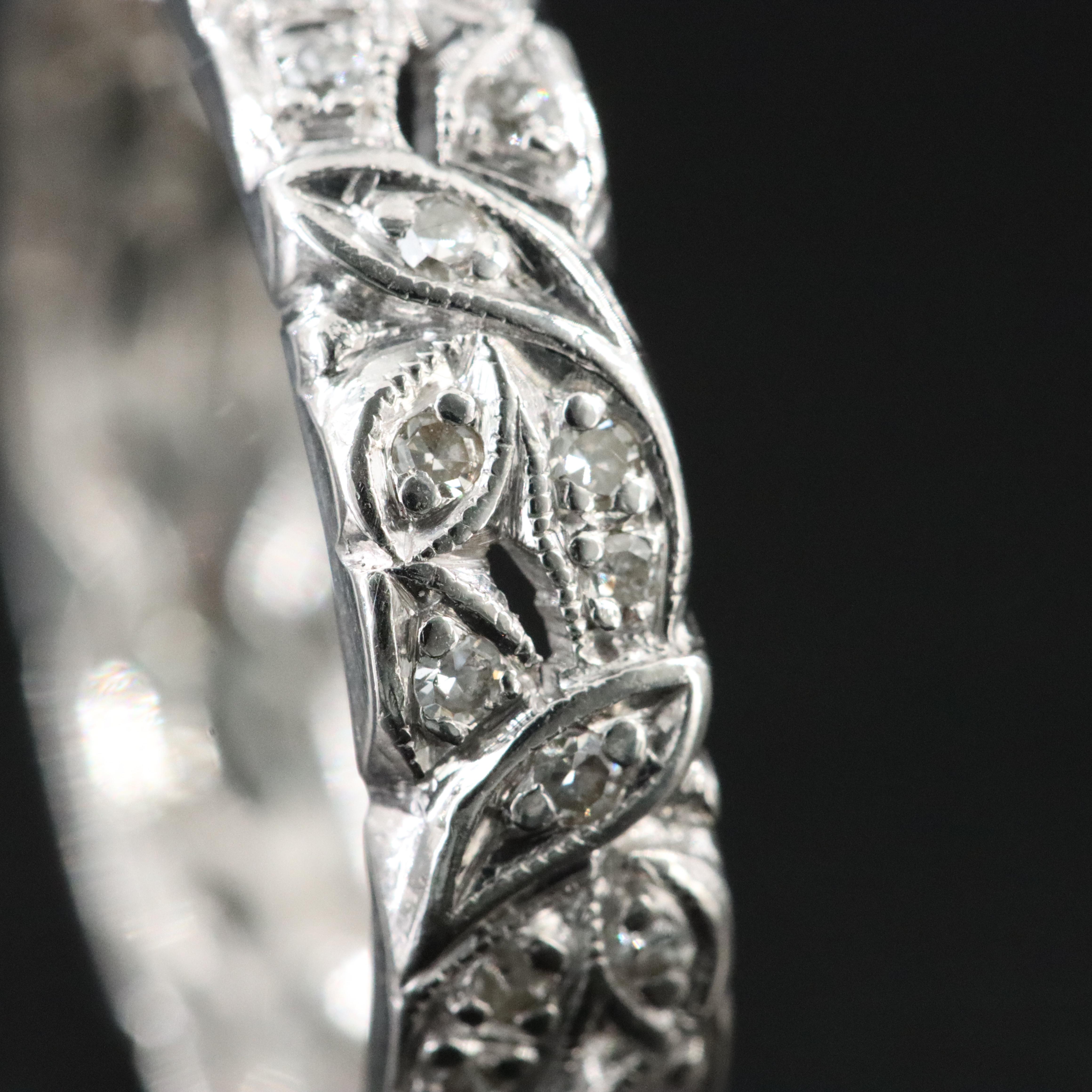 Platinum 0.33 CTW Diamond Eternity Band