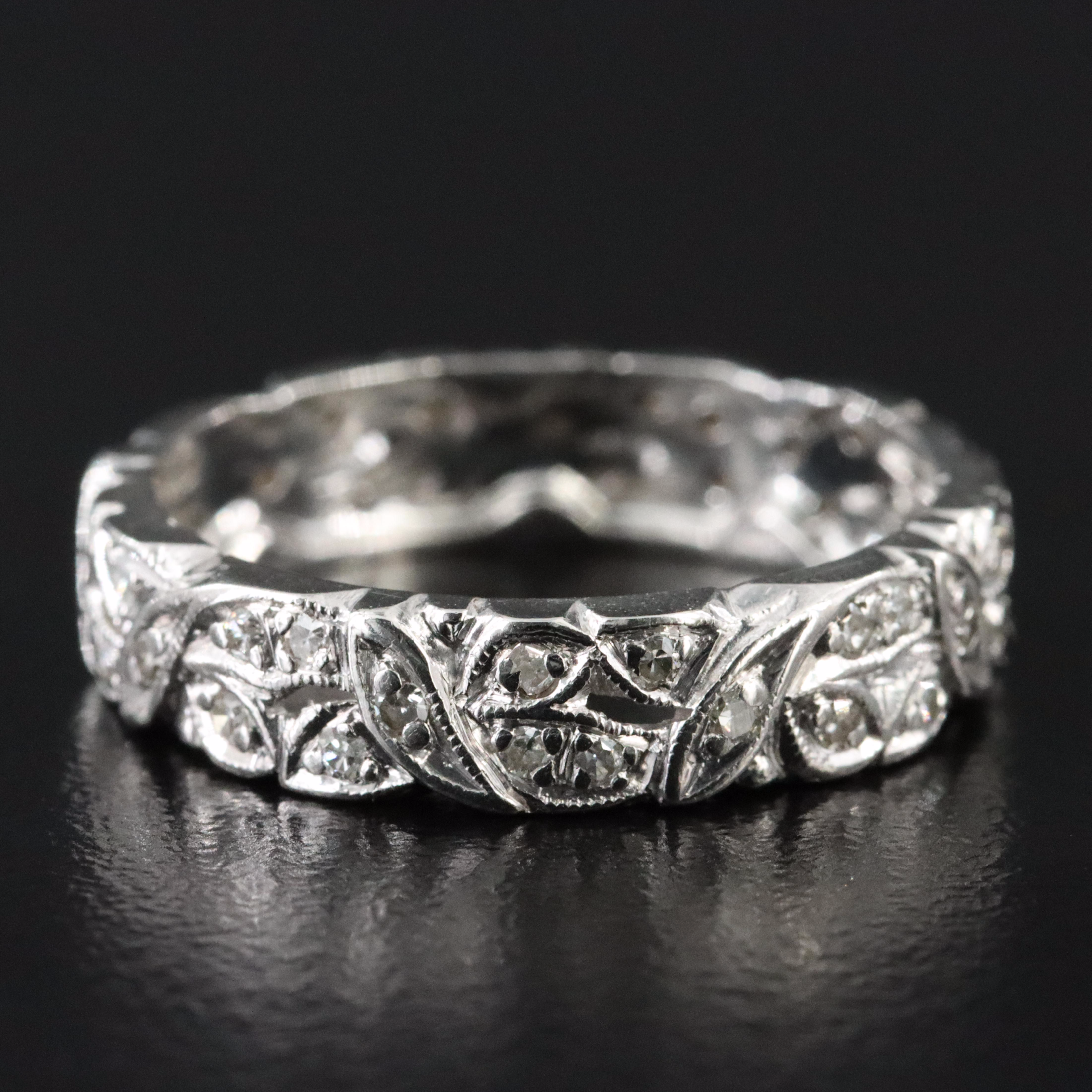 Platinum 0.33 CTW Diamond Eternity Band