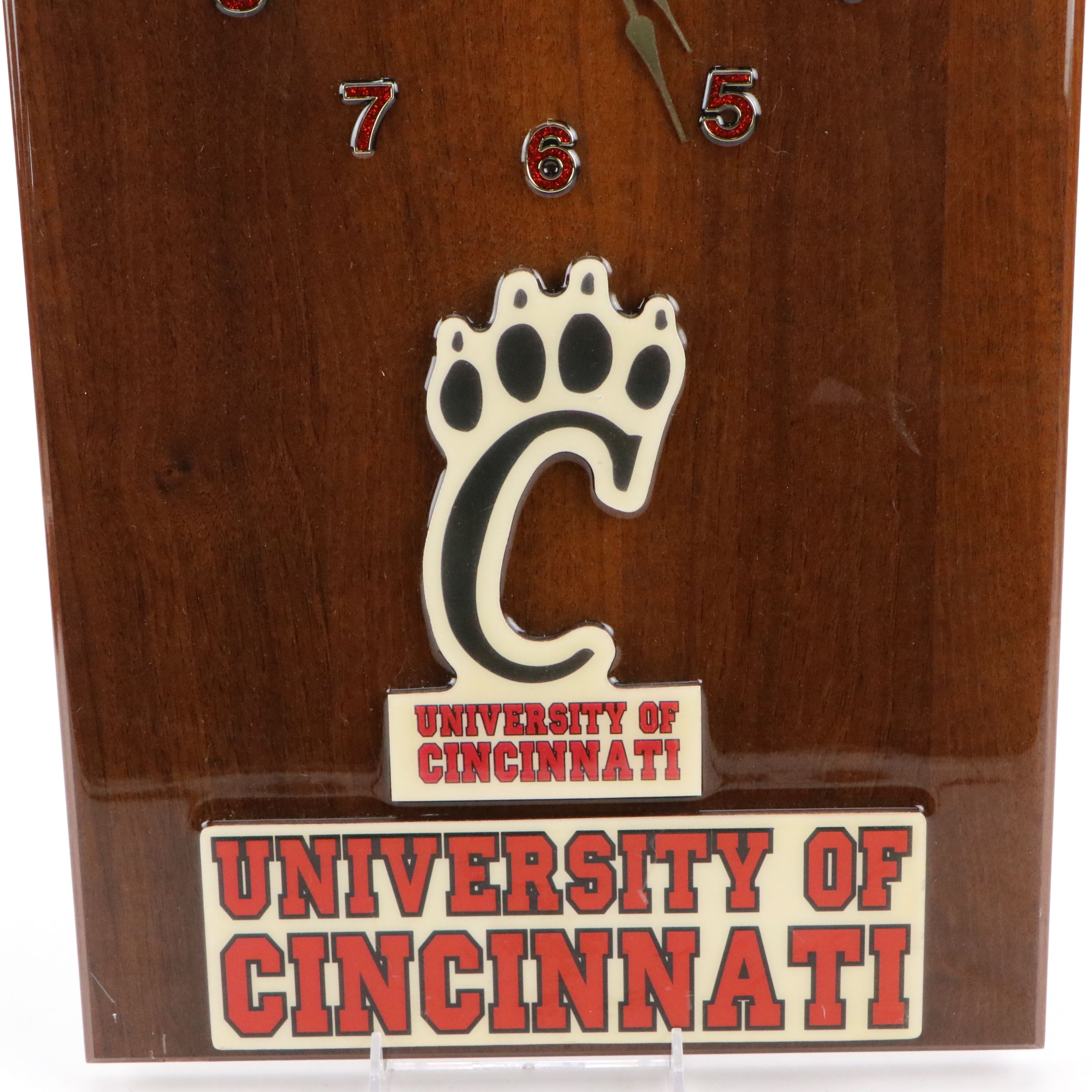 University of Cincinnati Wooden Wall Clock