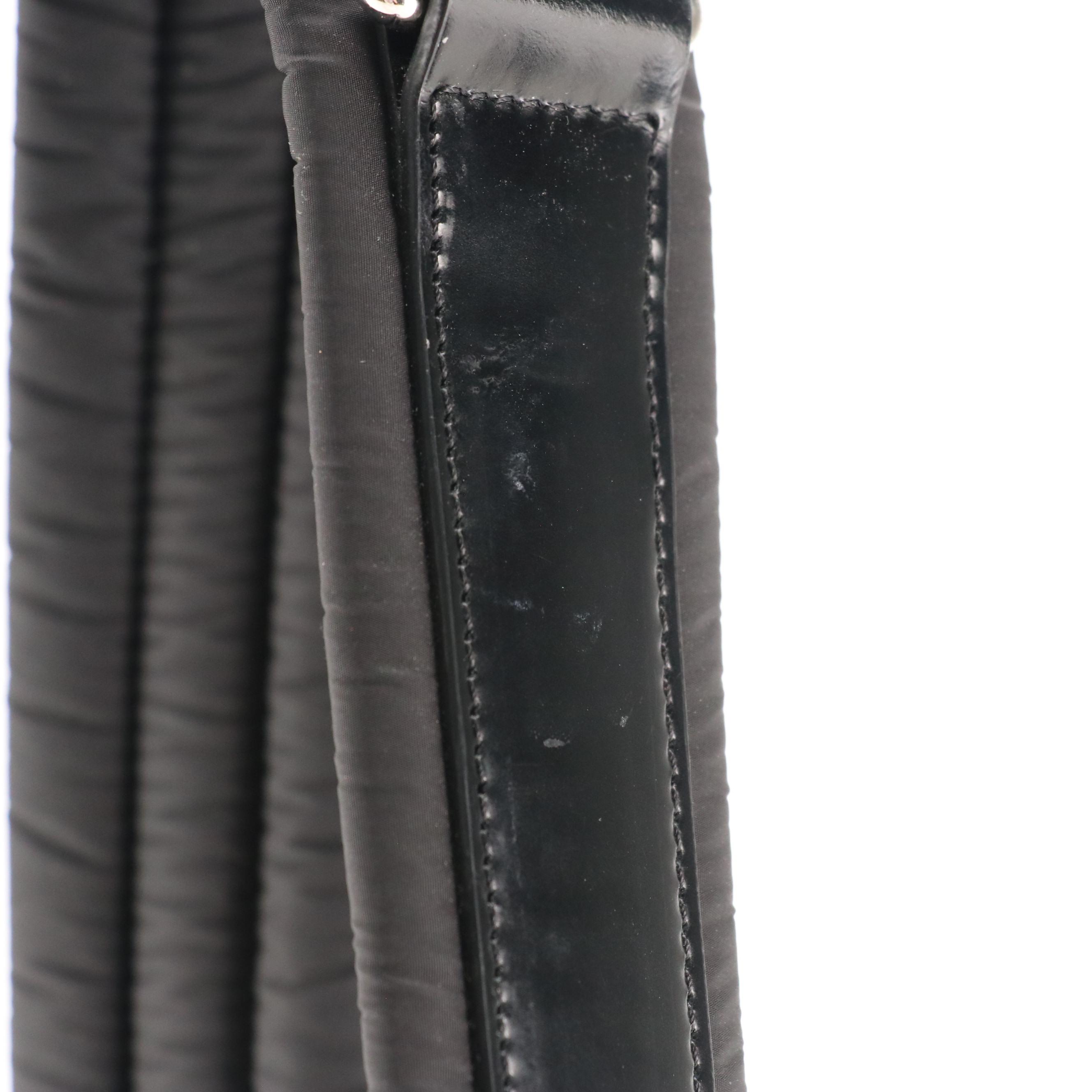 Moncler x Simone Rocha Embellished Crossbody Frame Bag in Black Nylon & Leather