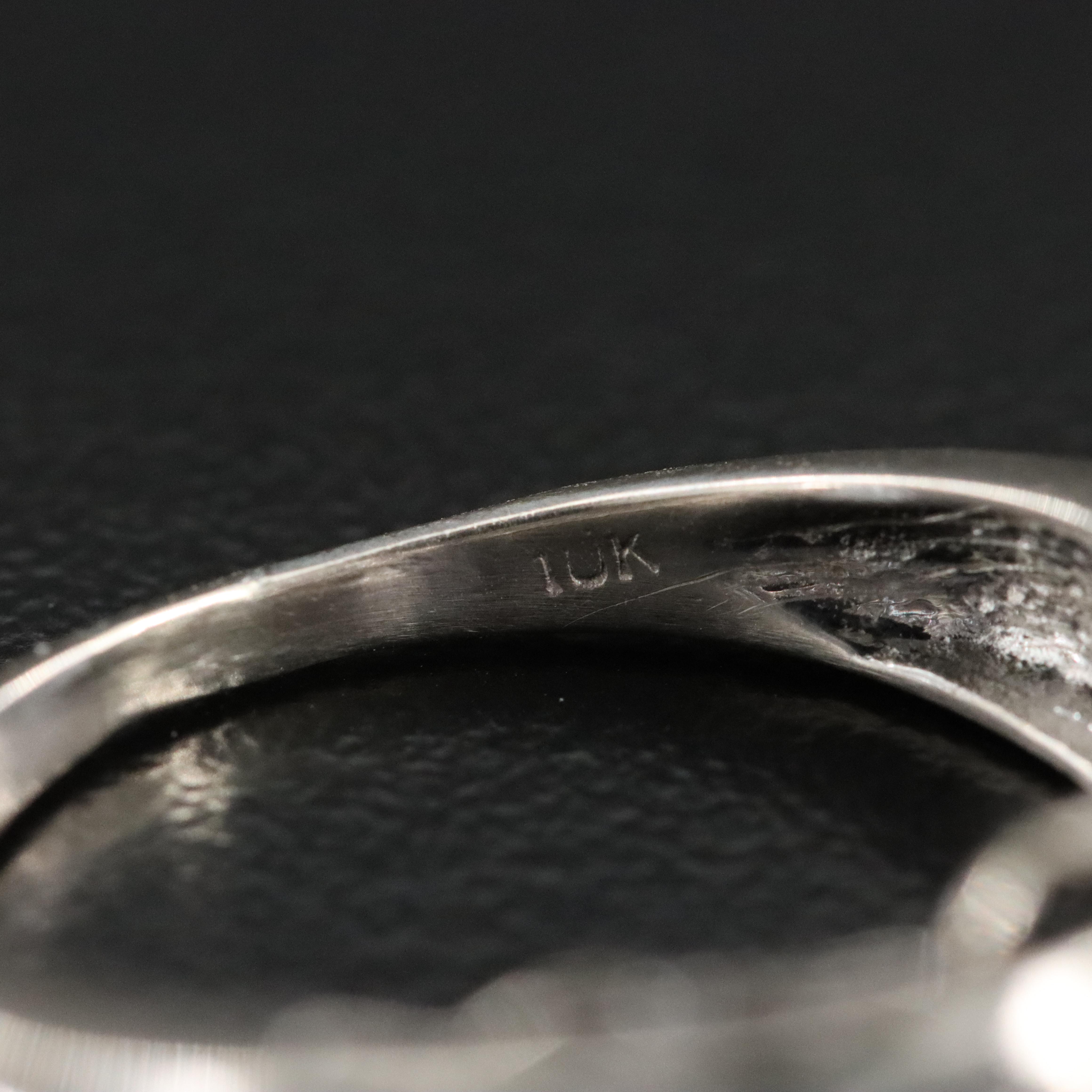 10K Tanzanite and Diamond Ring