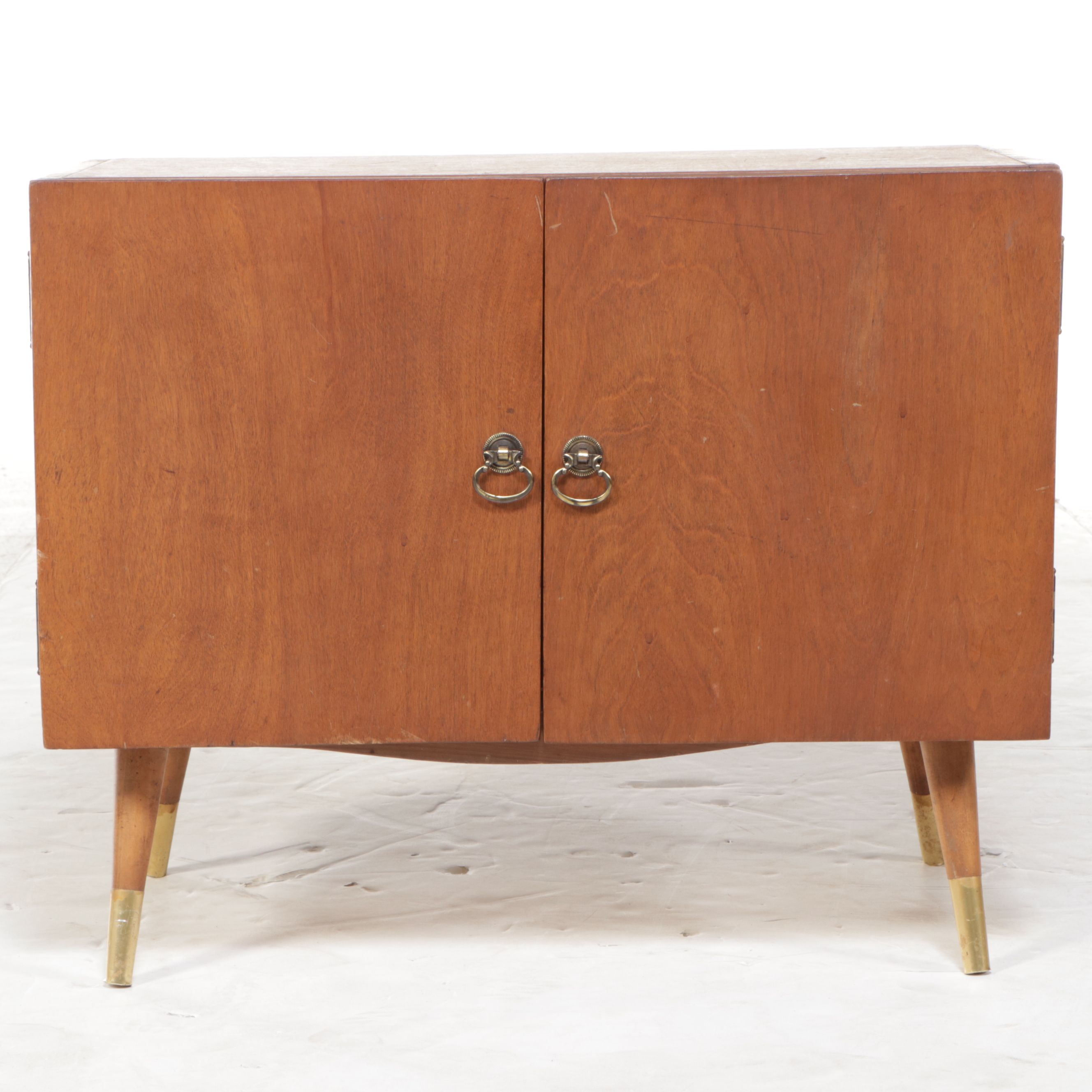Mid Century Modern Walnut Cabinet