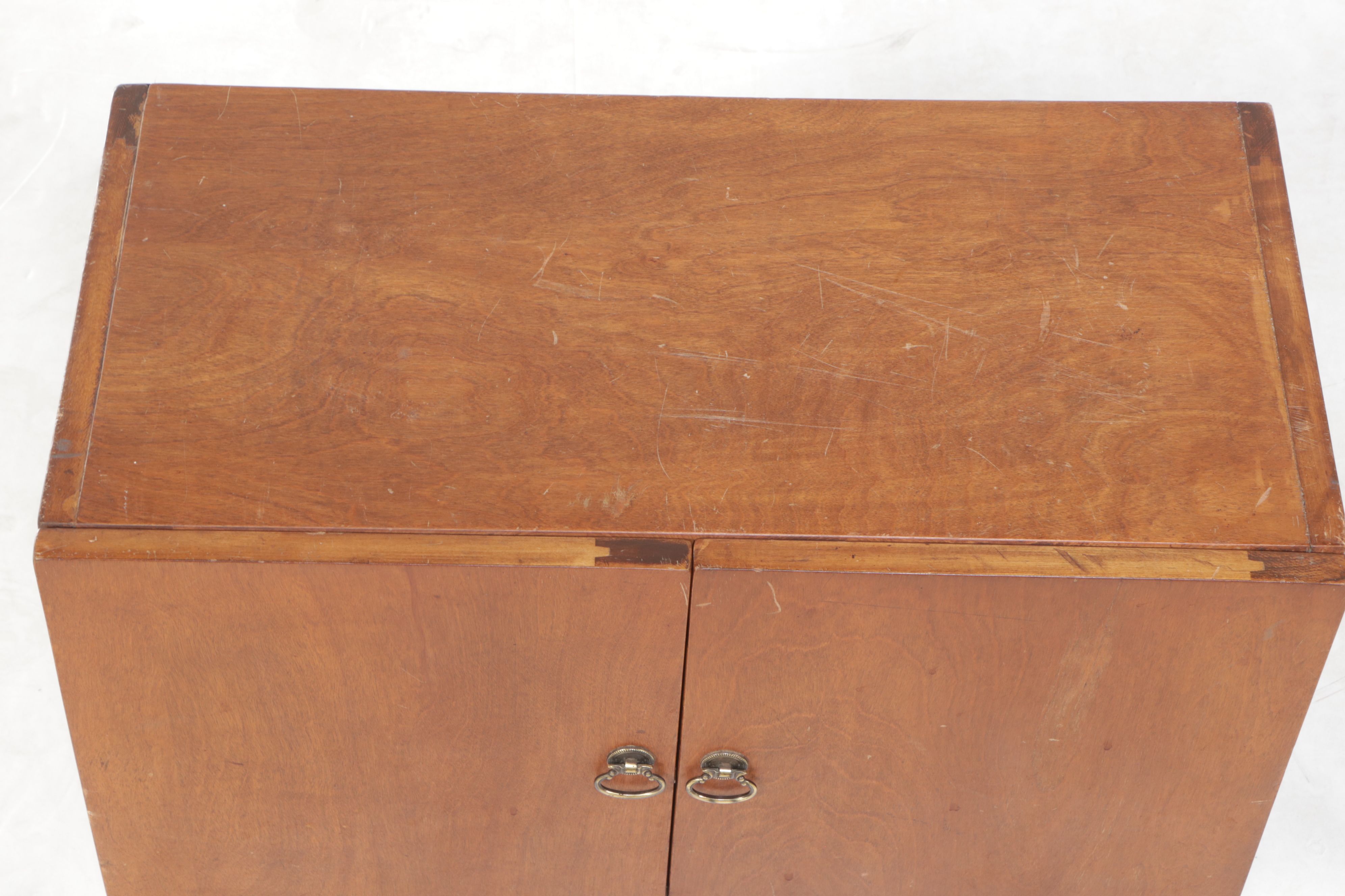 Mid Century Modern Walnut Cabinet