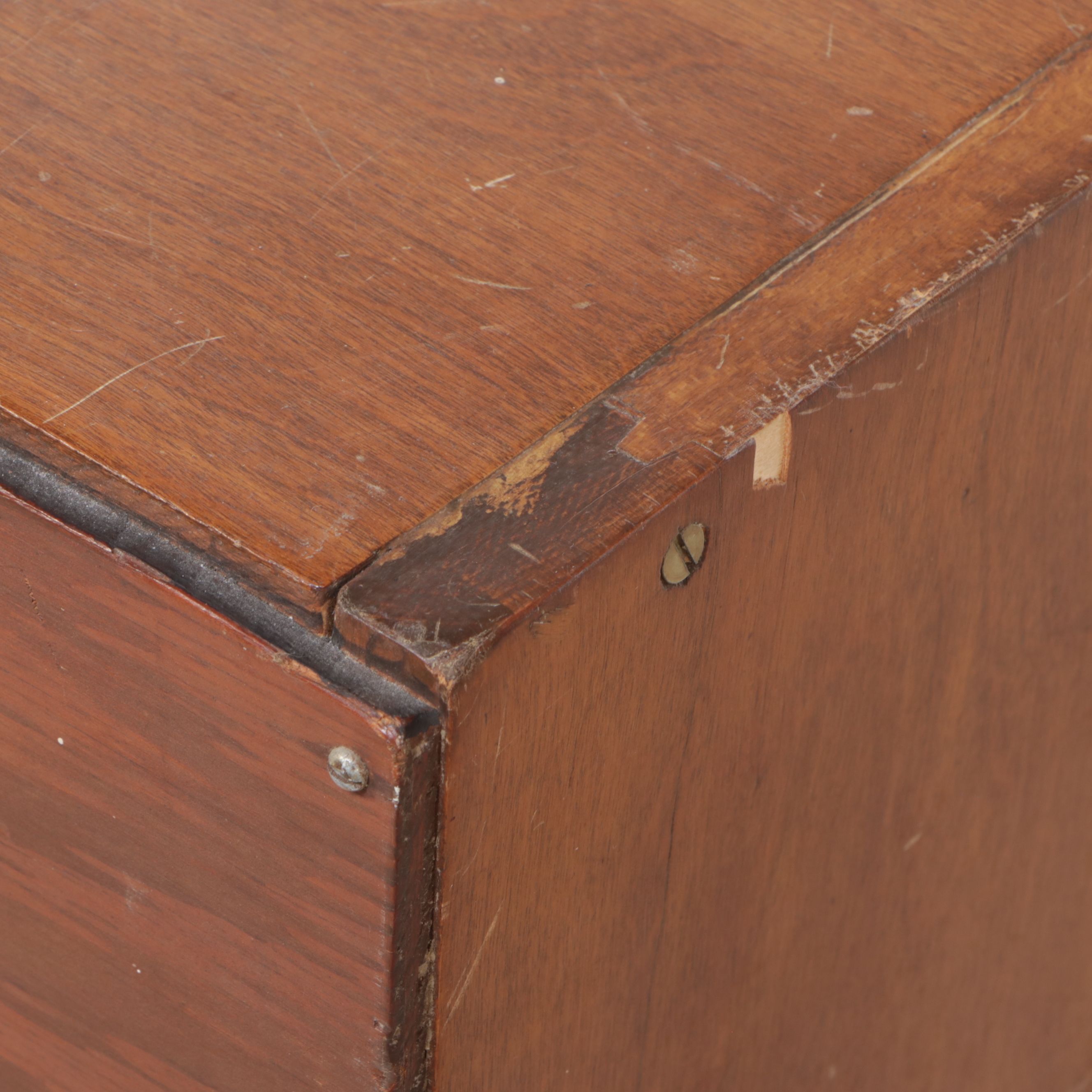 Mid Century Modern Walnut Cabinet