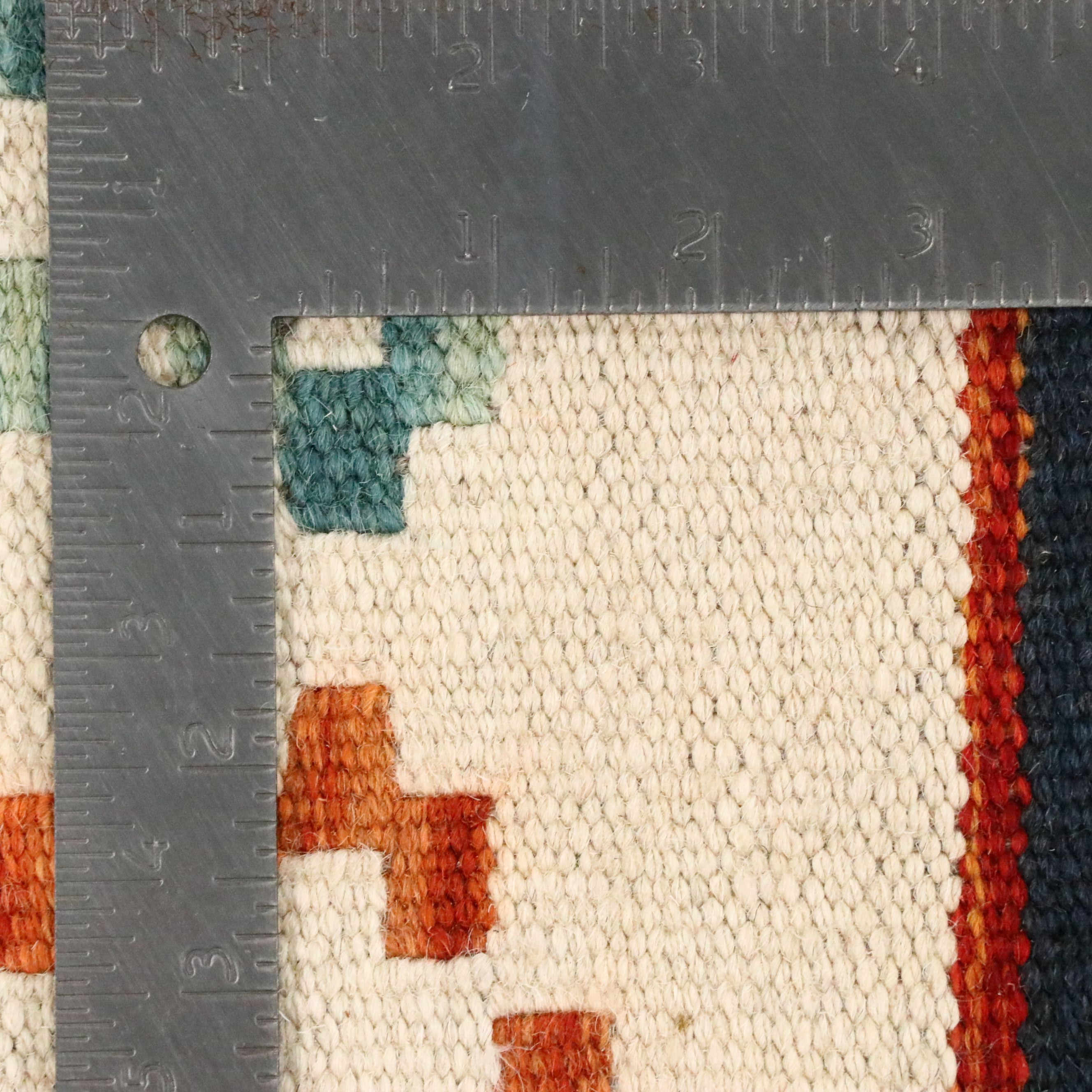 5'7 x 8'1 Handwoven Afghan Kilim Area Rug