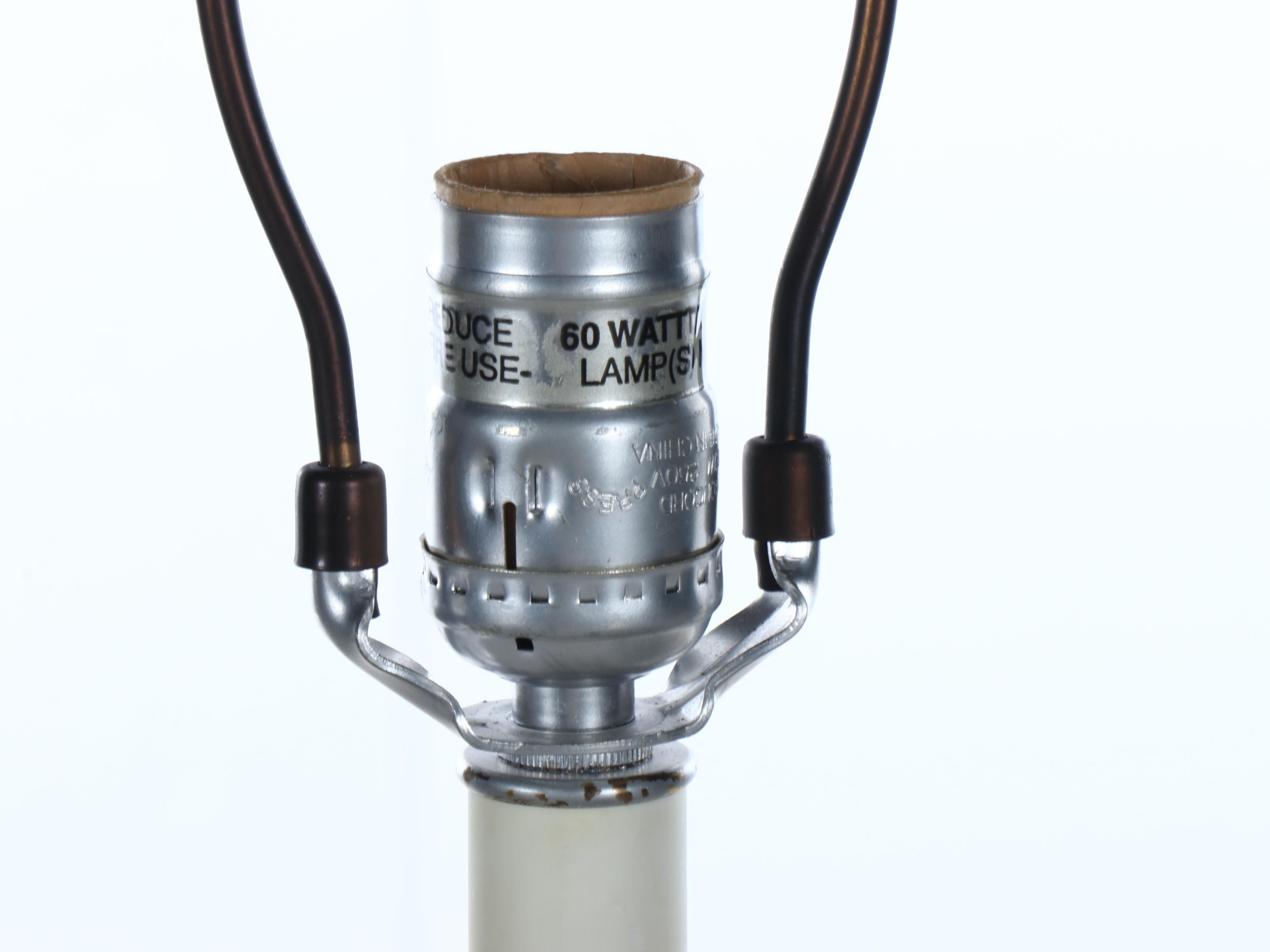 Paul Revere Silver Plate Bowl and Other Silver Plate Serveware with Metal Lamp