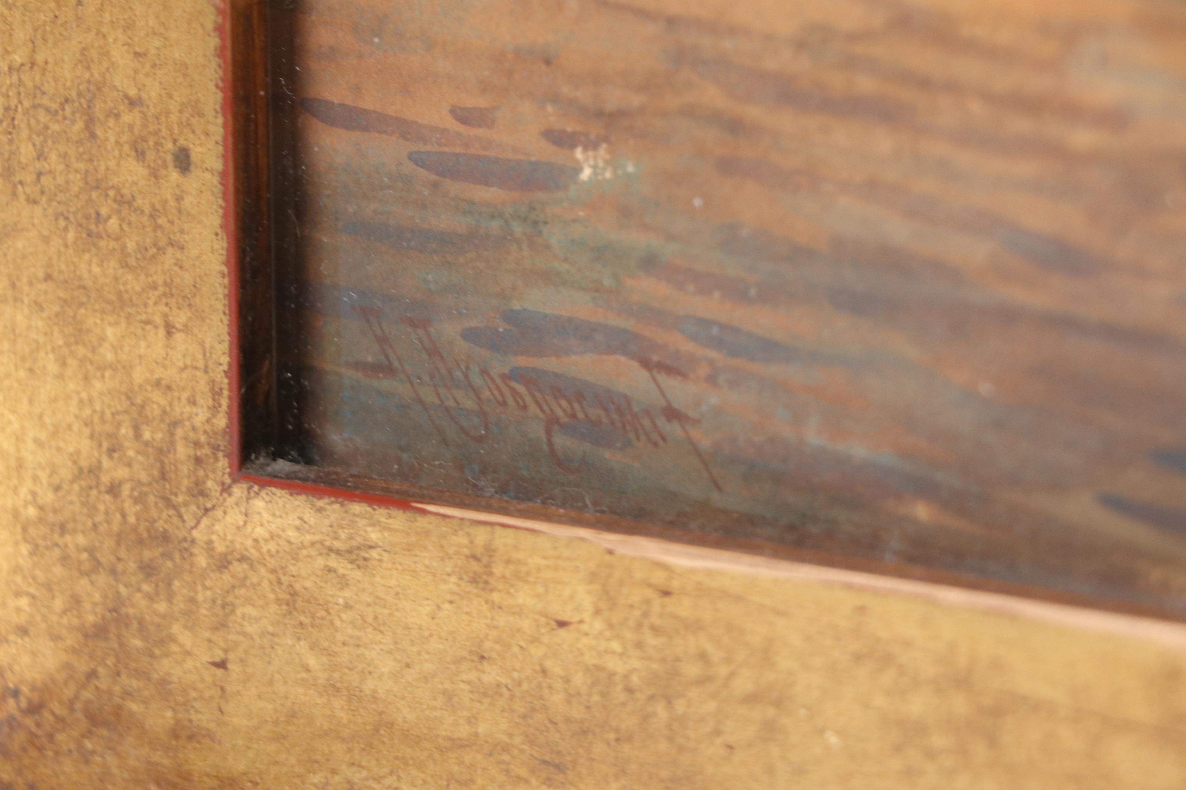 Italian School Oil Painting of Venetian Grand Canal Scene, 19th - Early 20th C.