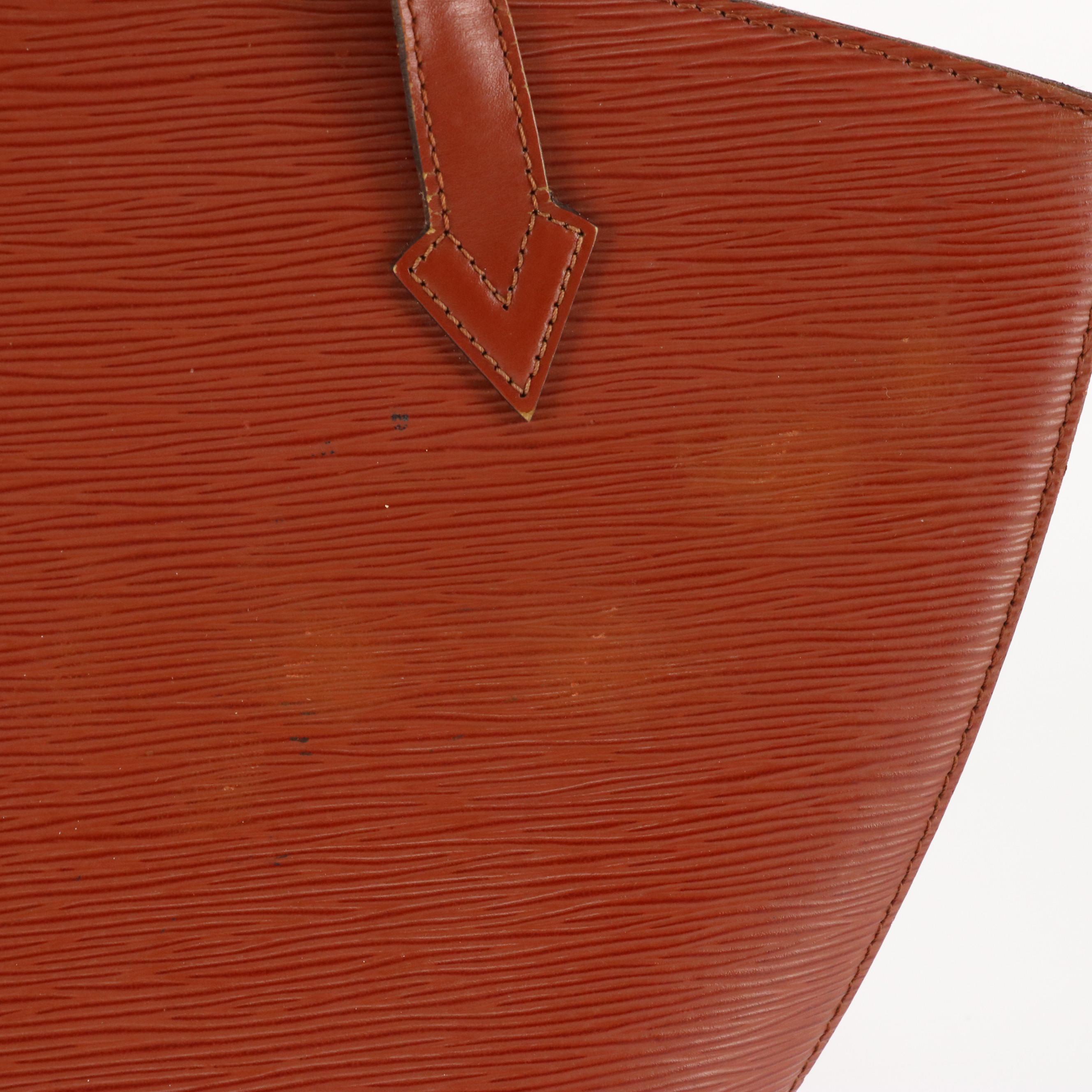 Louis Vuitton Saint Jacques PM Handbag in Kenyan Fawn Epi Leather