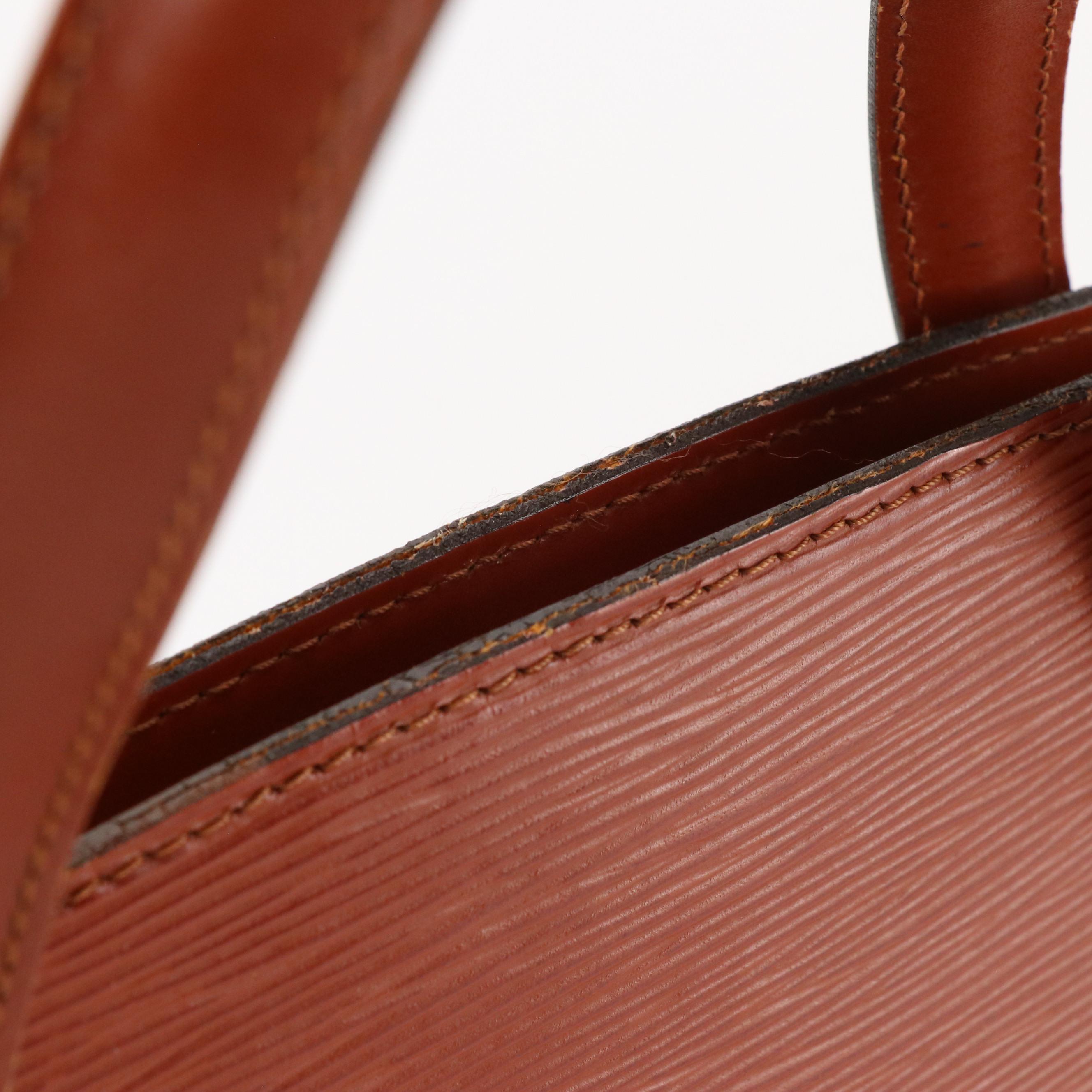 Louis Vuitton Saint Jacques PM Handbag in Kenyan Fawn Epi Leather