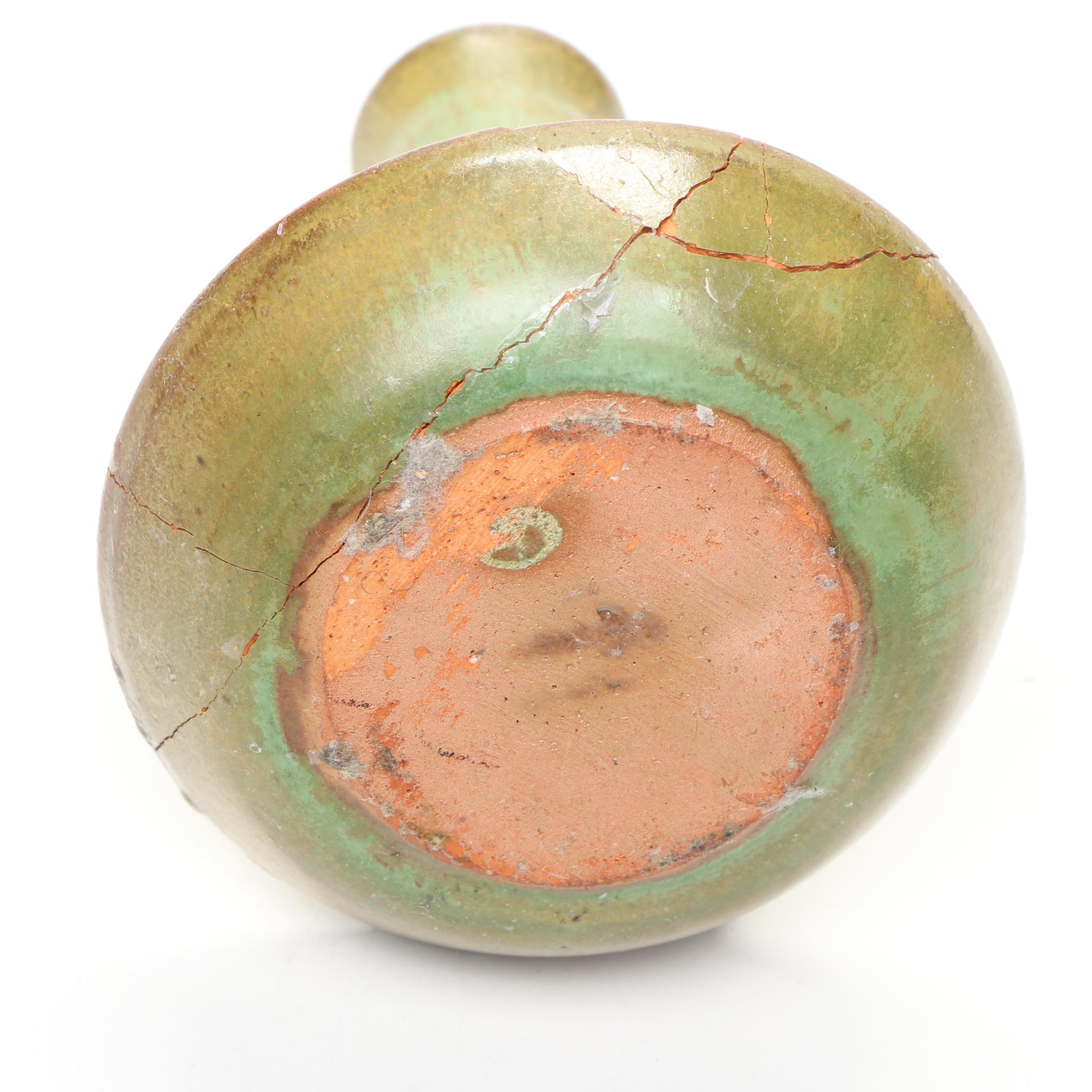 Dolita Dohrman with Other Ceramic Vases, Candlesticks and Sectioned Wood Tray