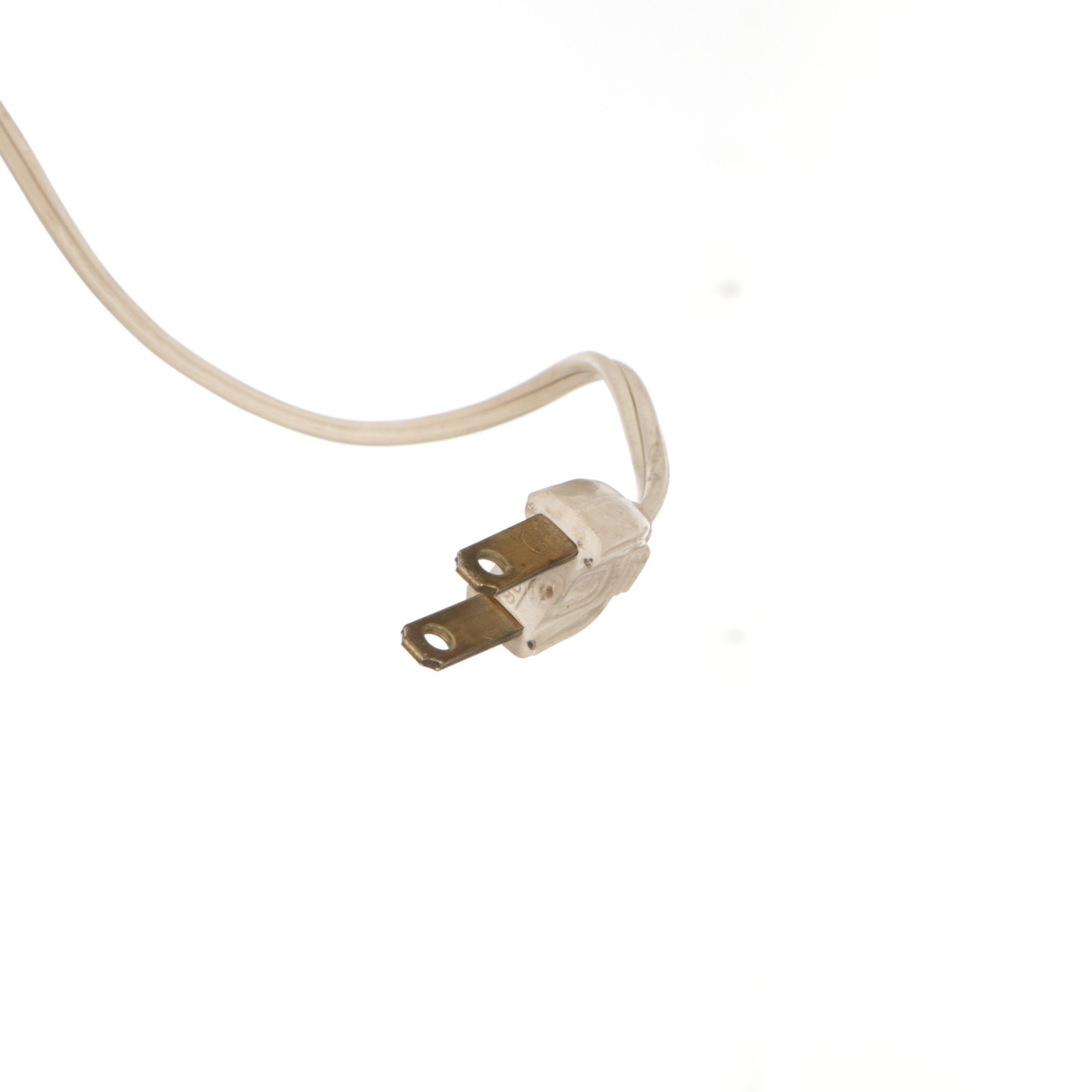 Milk Glass and Brass Table Lamp, Mid to Late 20th Century